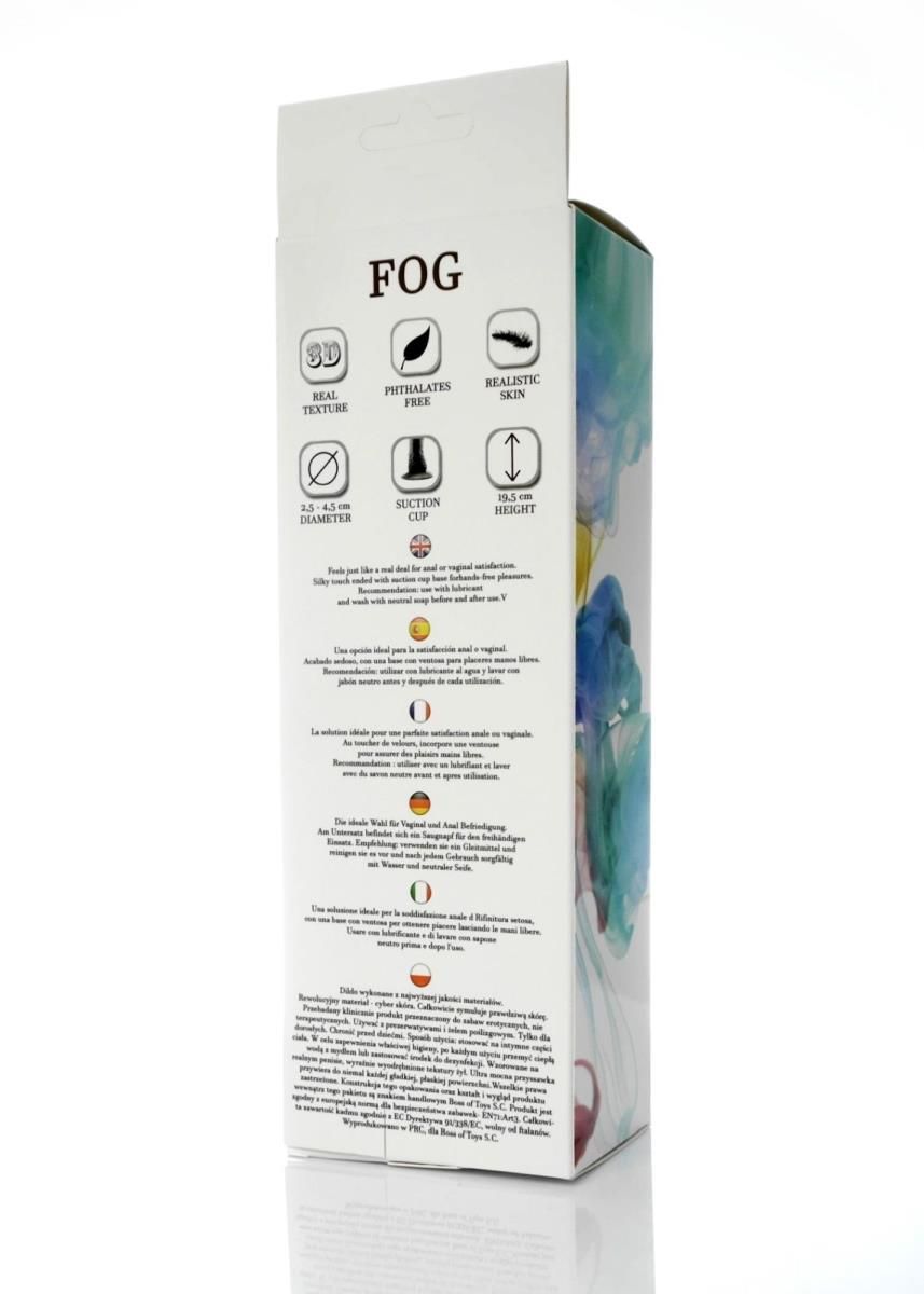 Фаллоимитатор B - Series Weather Fog, 19.5 см (телесный)