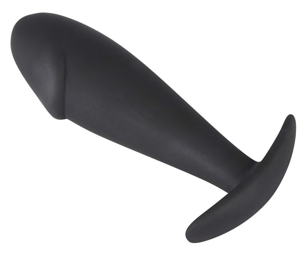 Анальна пробка Orion Black Velvets Butt Plug, 10 см (чорний)