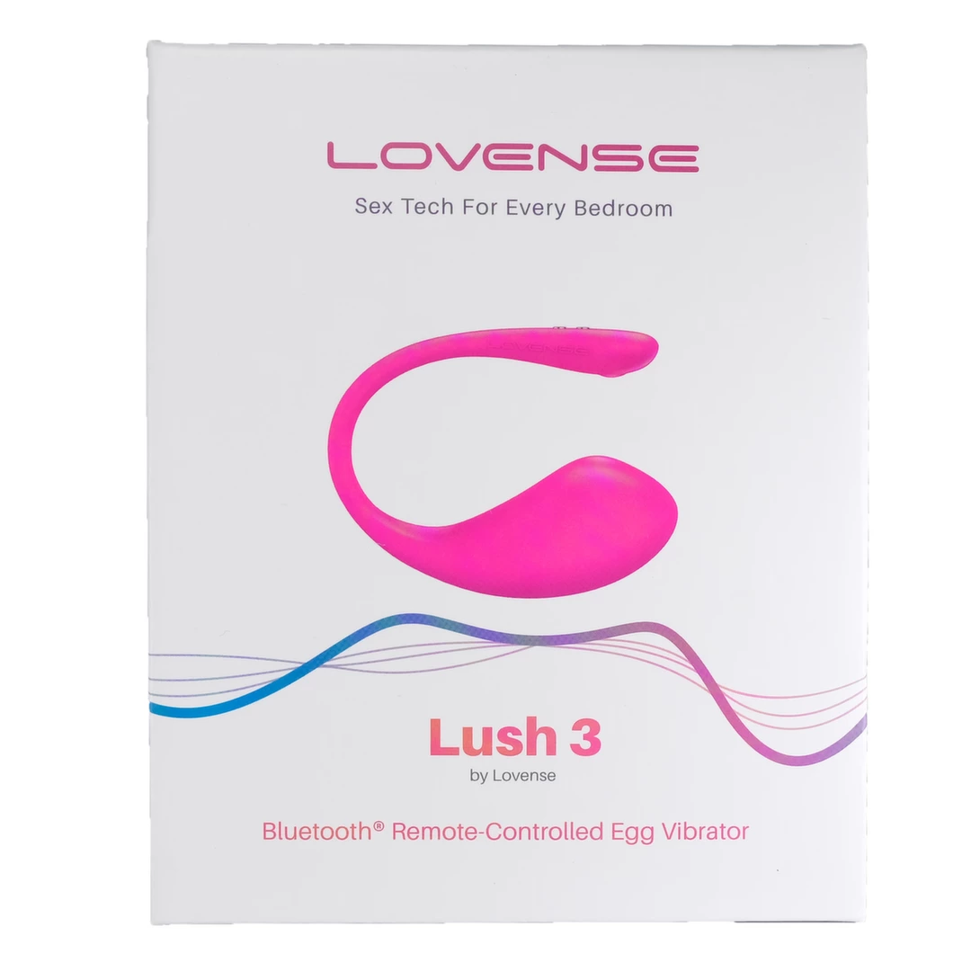 Виброяйцо Lovense Lush 3, 21 см (розовый)