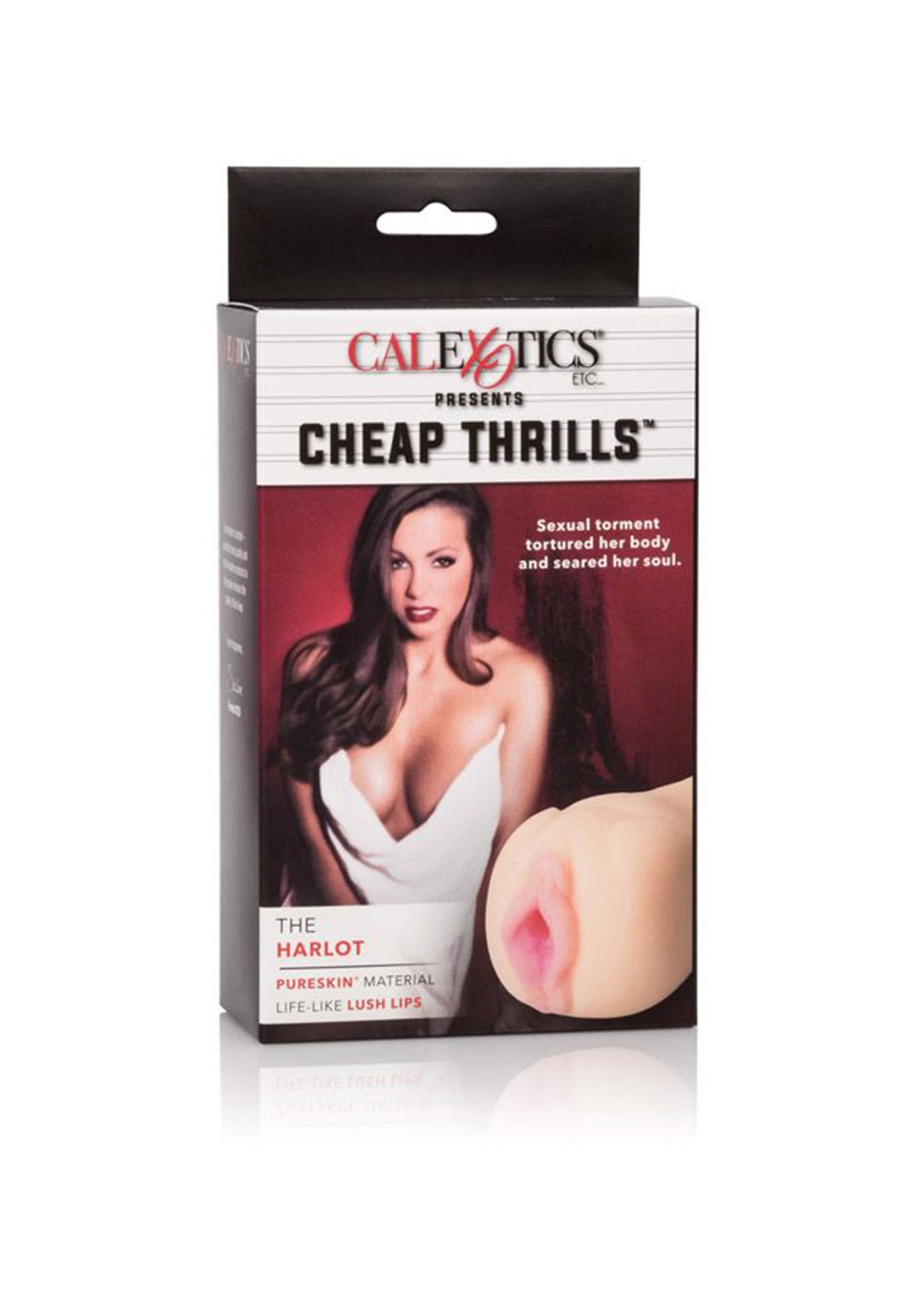 CalExotics Cheap Thrills The Harlot - Masturbator, W kolorze cielistym, 12 cm