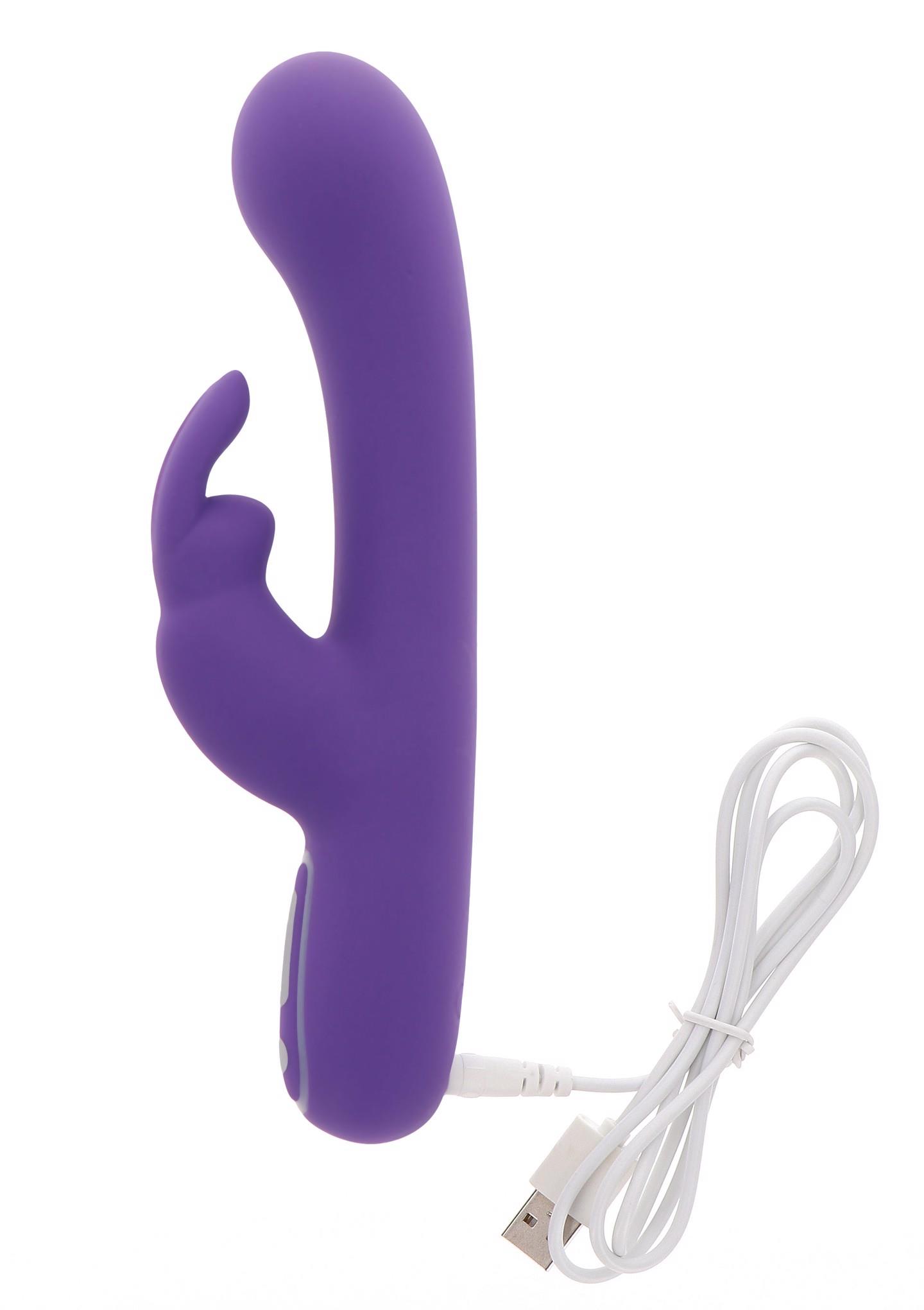 Вибратор-кролик Love Rabbit Exciting, 21.5 см (фиолетовый)