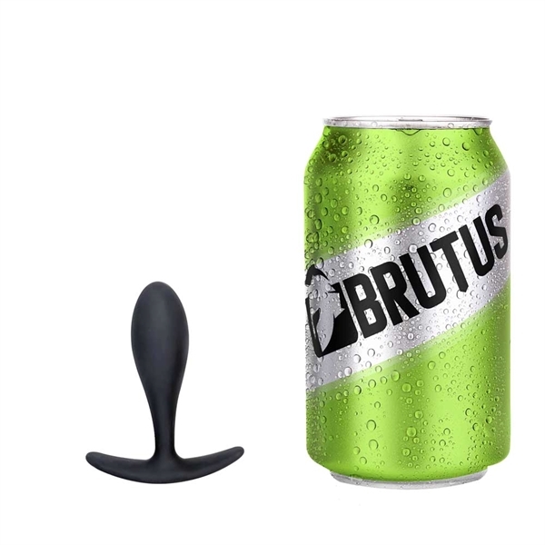 Анальна пробка Brutus All Day Long M, 9 см (чорний)