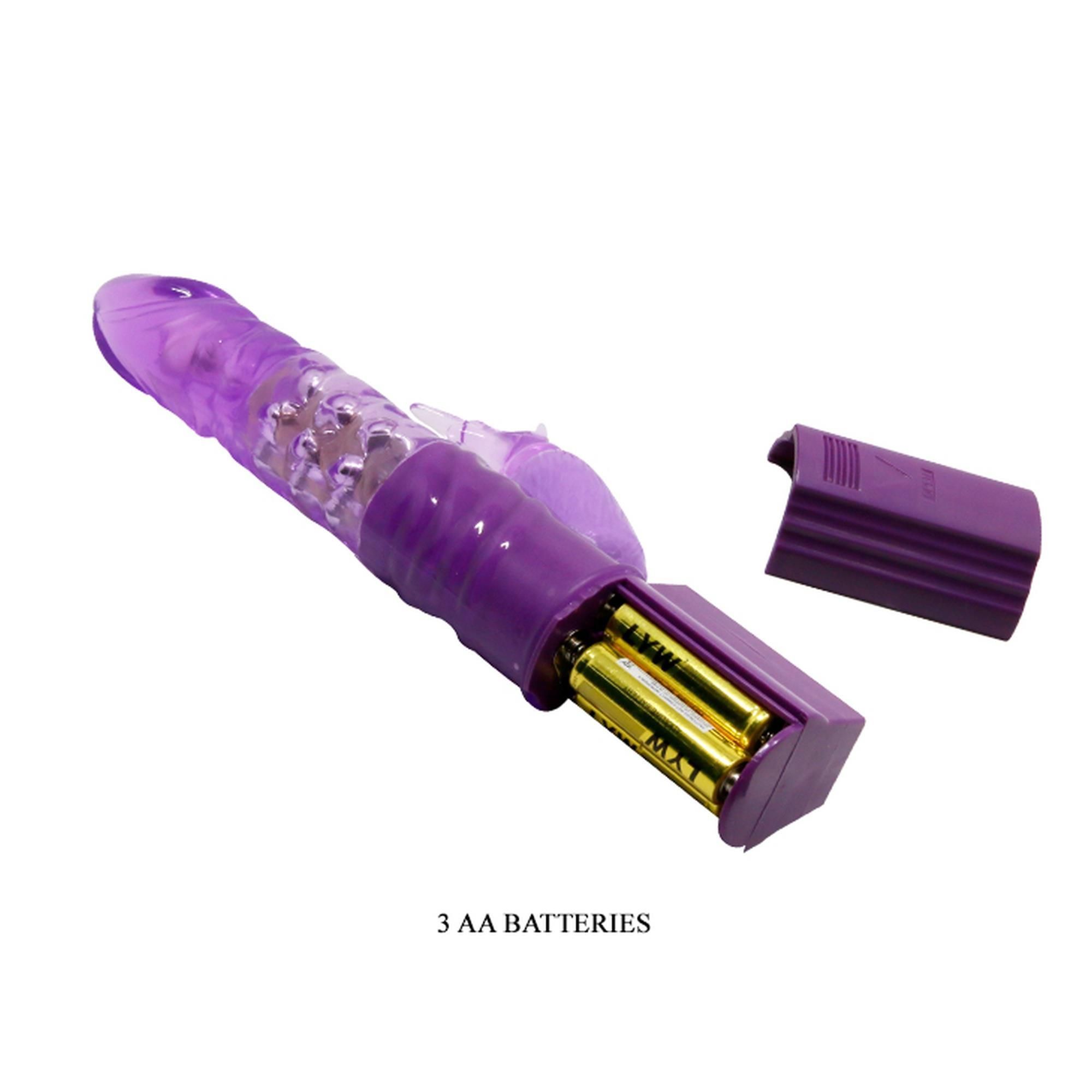 Вибратор-кролик Baile Cute Baby Vibrator, 25 см (фиолетовый)