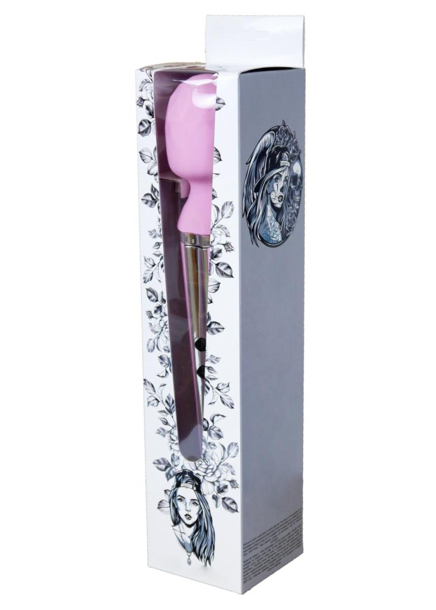 Вибромассажер B - Series Magic Massager Genius, 31.5 см (розовый)