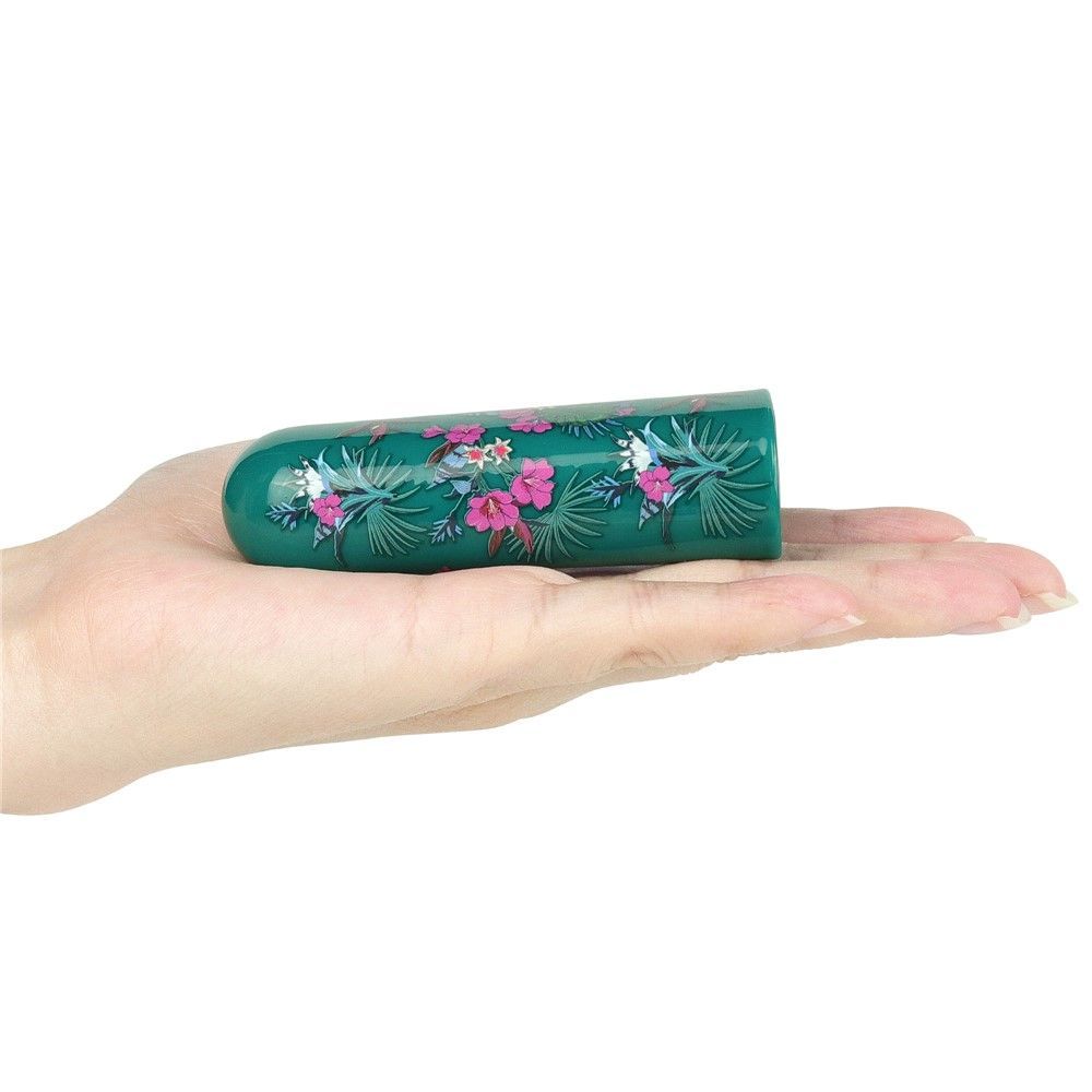Вібратор для клітора LoveToy Antheia Massager, 8.5 см (зелений)