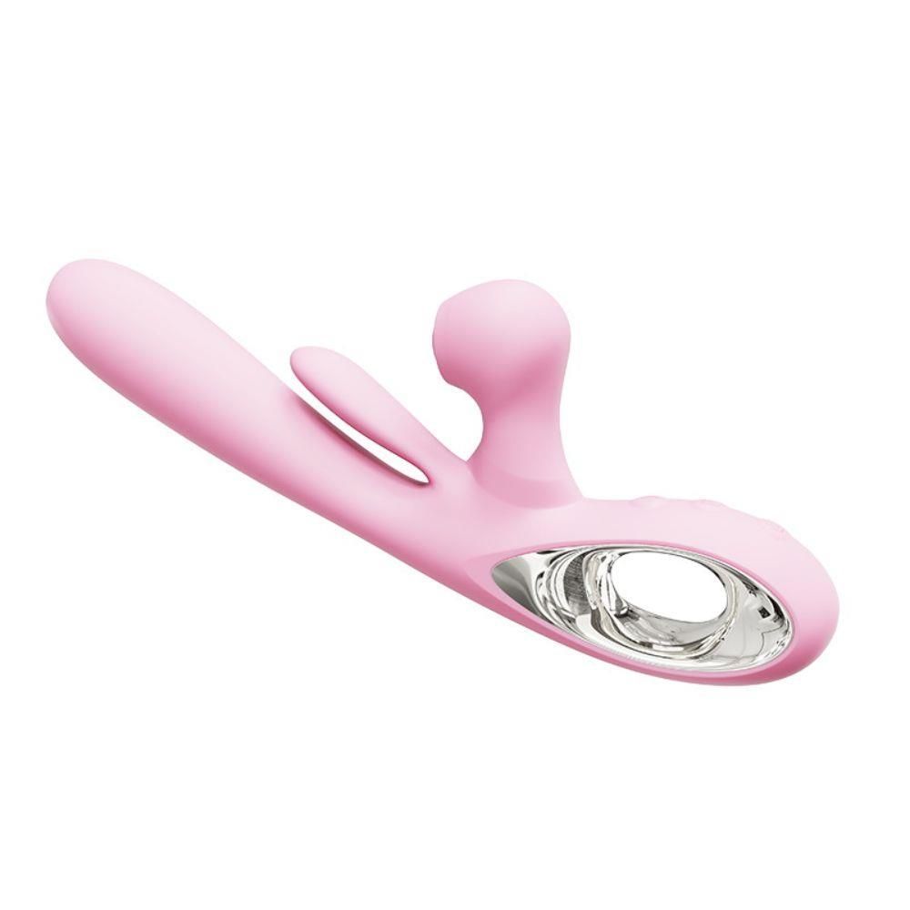 Wibrator królik B - Series Lyla Bliss Bunny, 19 cm (różowy)