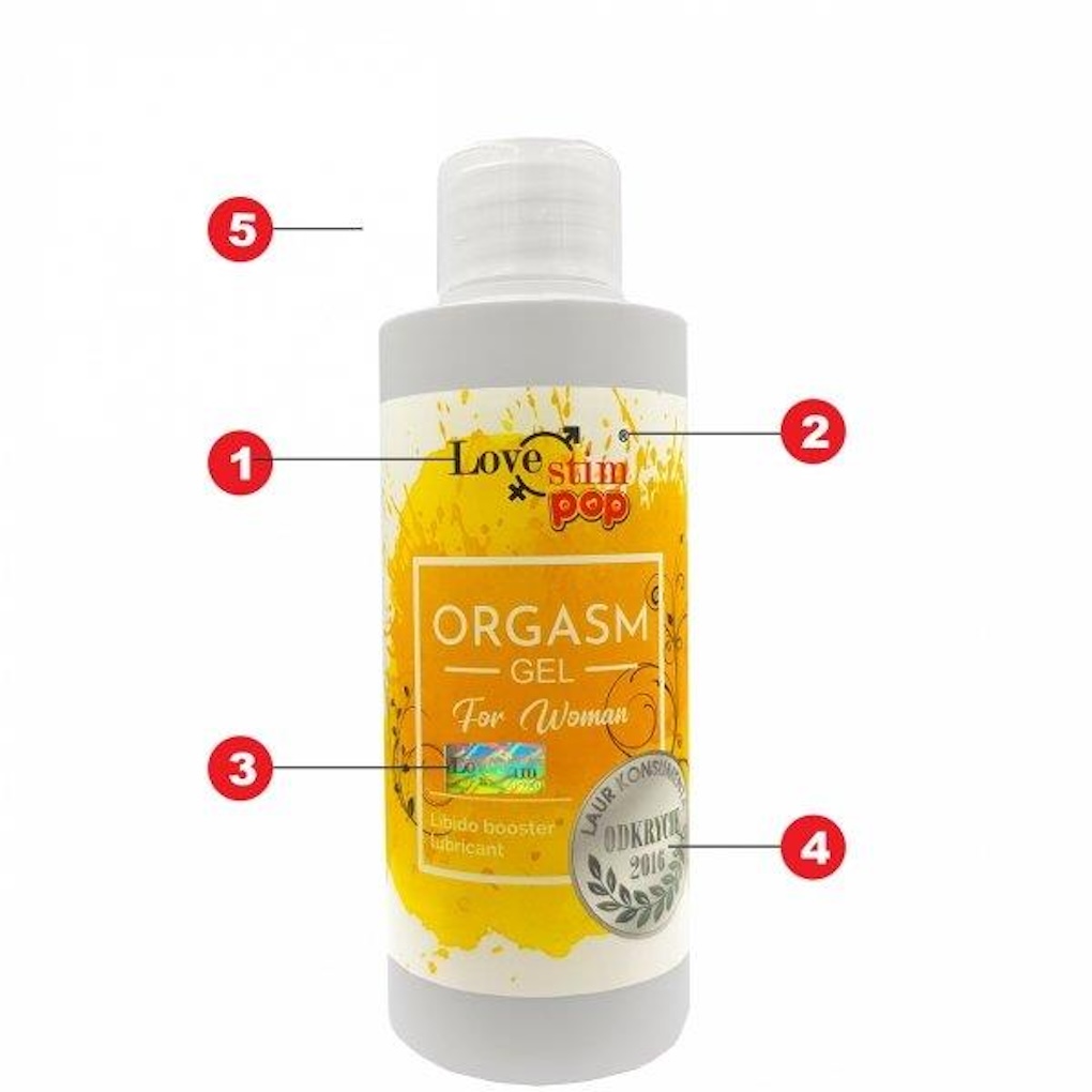 Стимулирующий гель Lovestim Pop Orgasm Gel, 150 мл