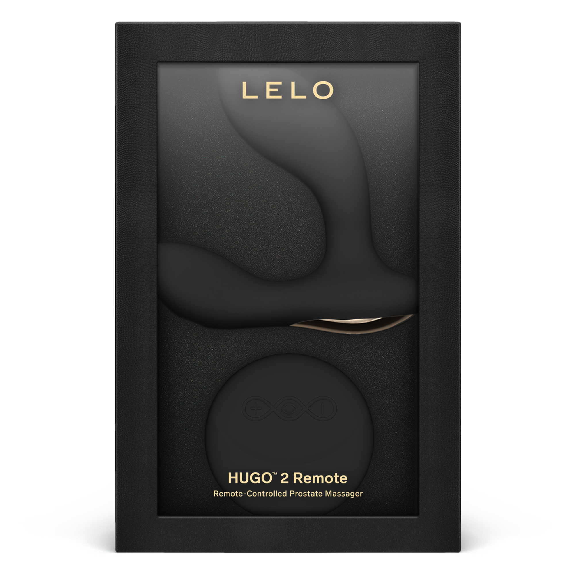 Стимулятор простаты LELO Hugo 2 Remote, 10,7 см (черный)