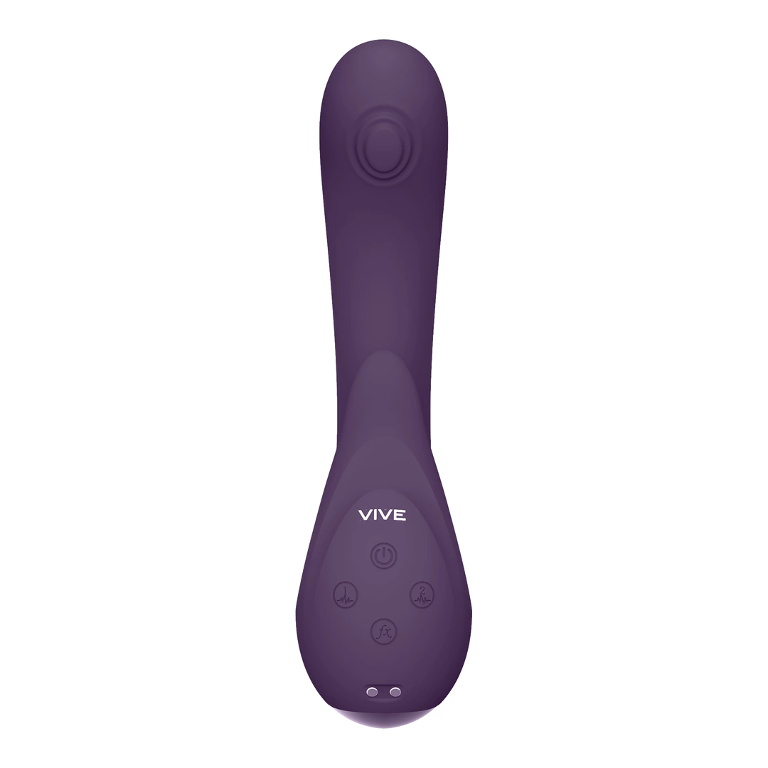 Вибратор Vive Miki, 22 см (фиолетовый)