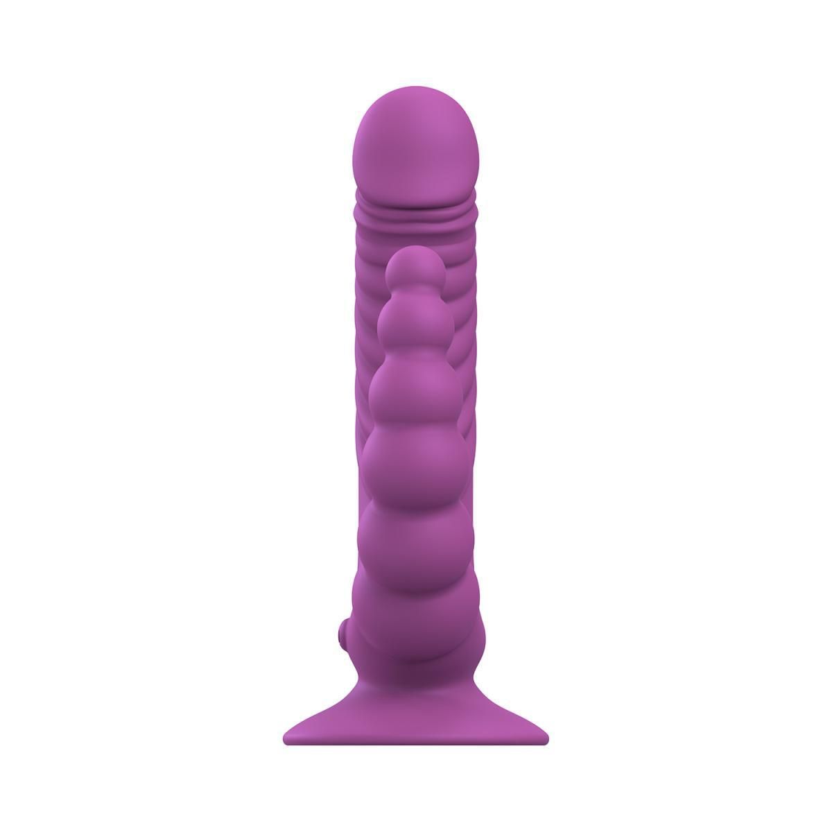 Двойной вибратор Teazers Double Vibrator, 12.5 см (фиолетовый)