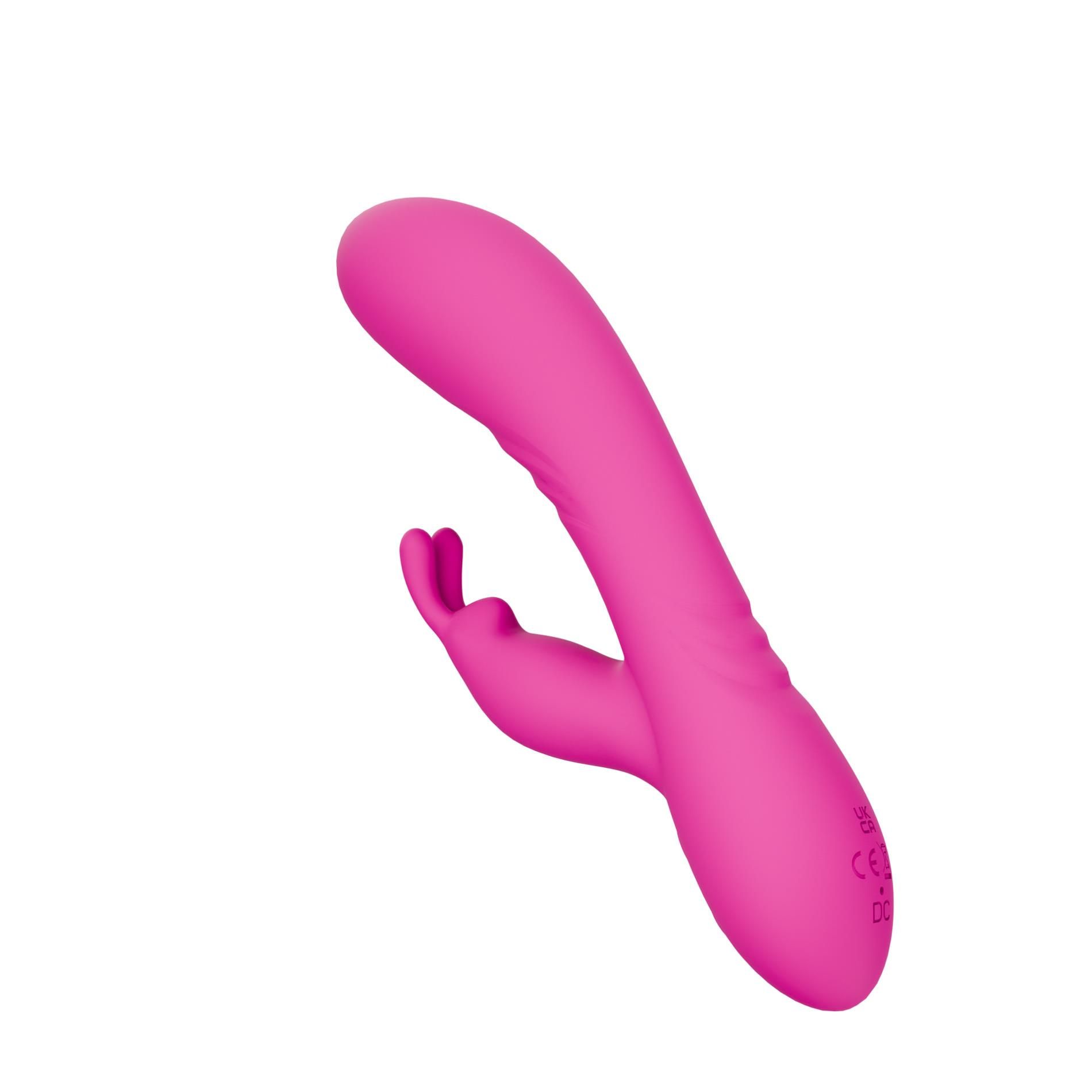 Wibrator królik B - Series Cute Jade, 17.8 cm (różowy)