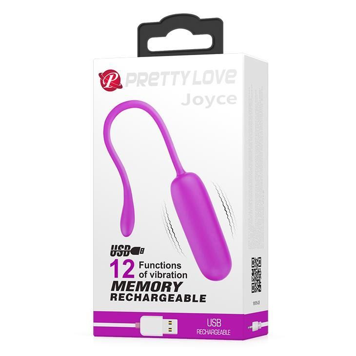 Виброяйцо Pretty Love Joyce, 18 см (розовый)