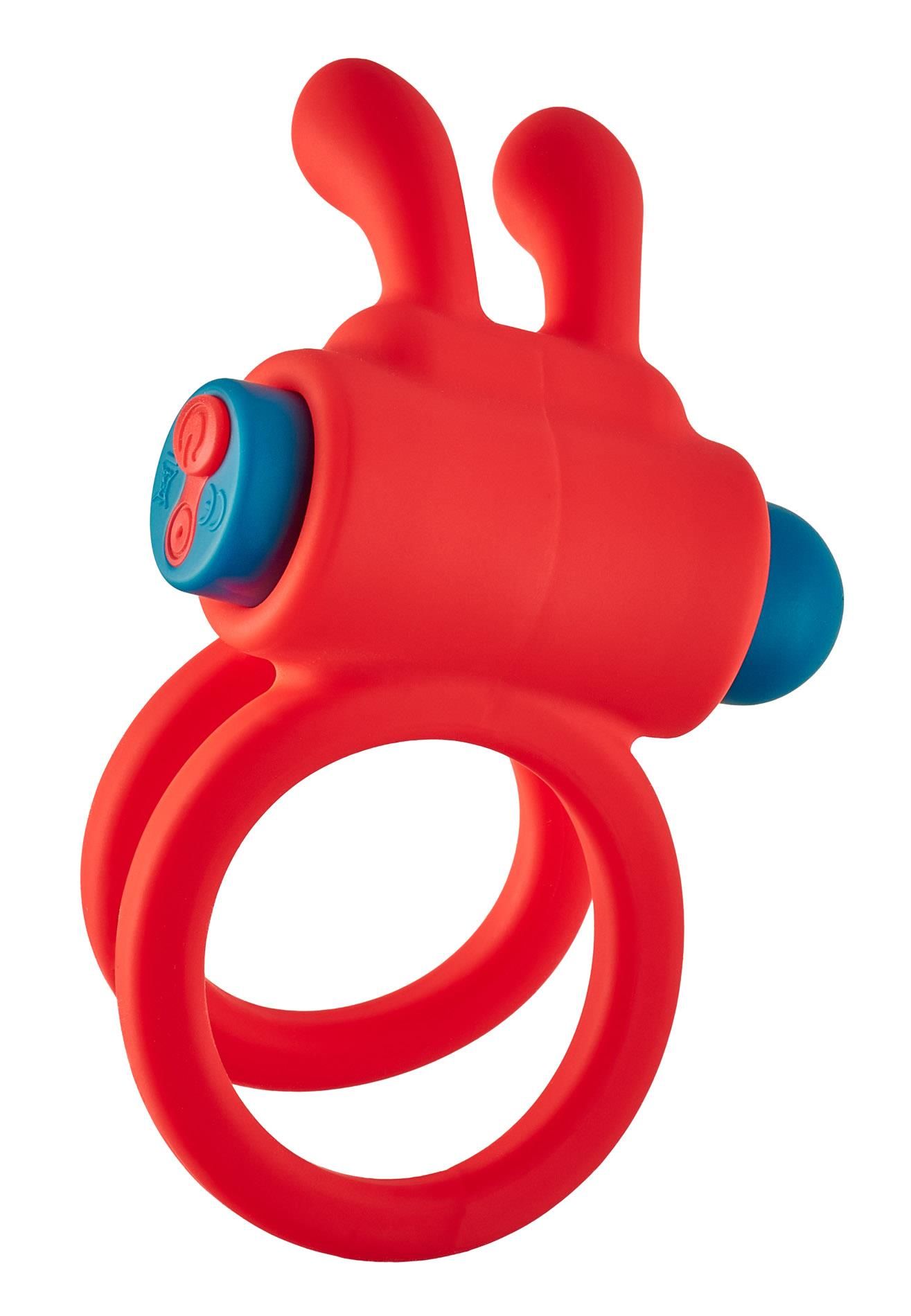 Pierścień erekcyjny Dream Toys Thrill Ring, 10 cm (czerwony)