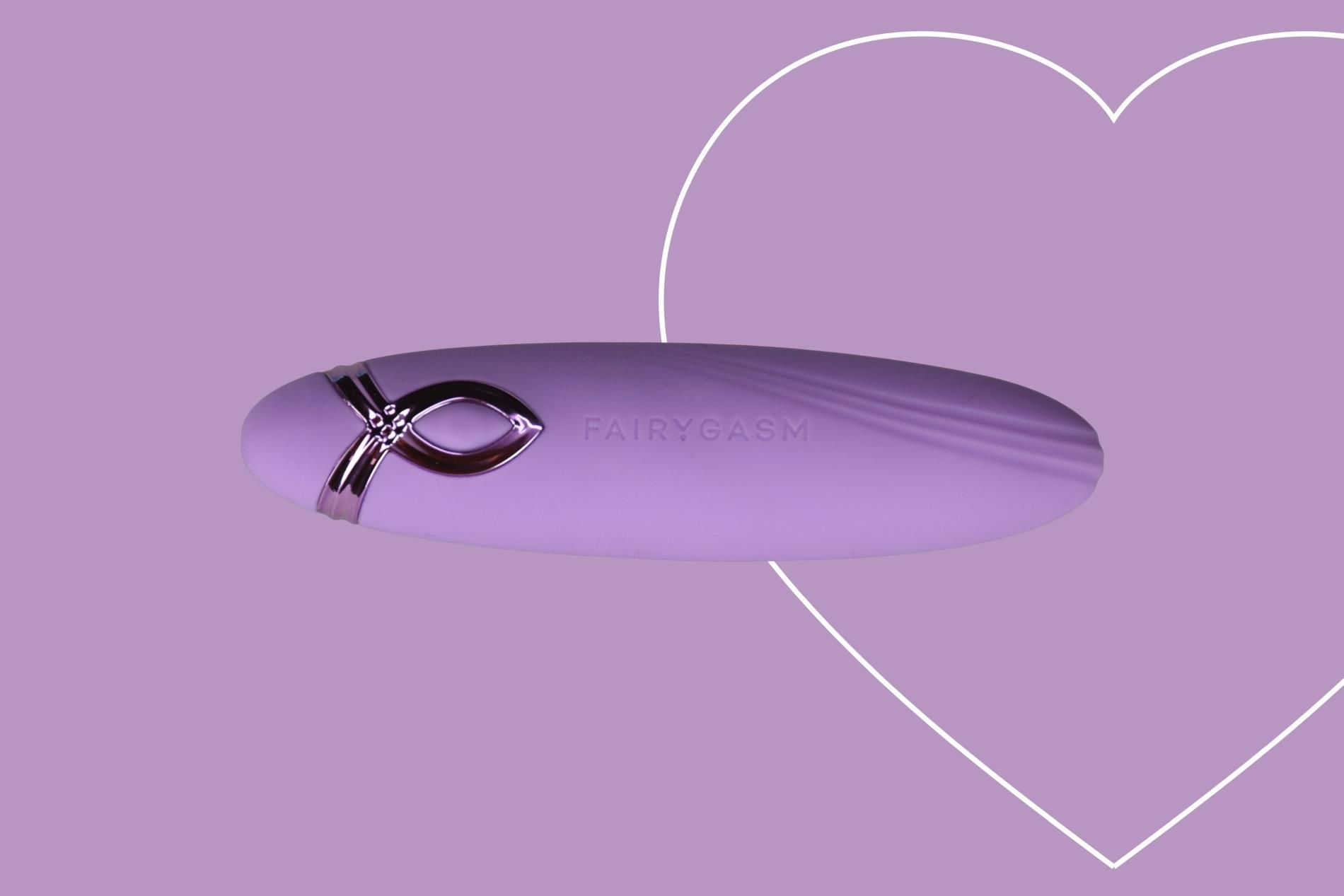 Вибратор FairyGasm PleasureArrow, 11,5 см (фиолетовый)