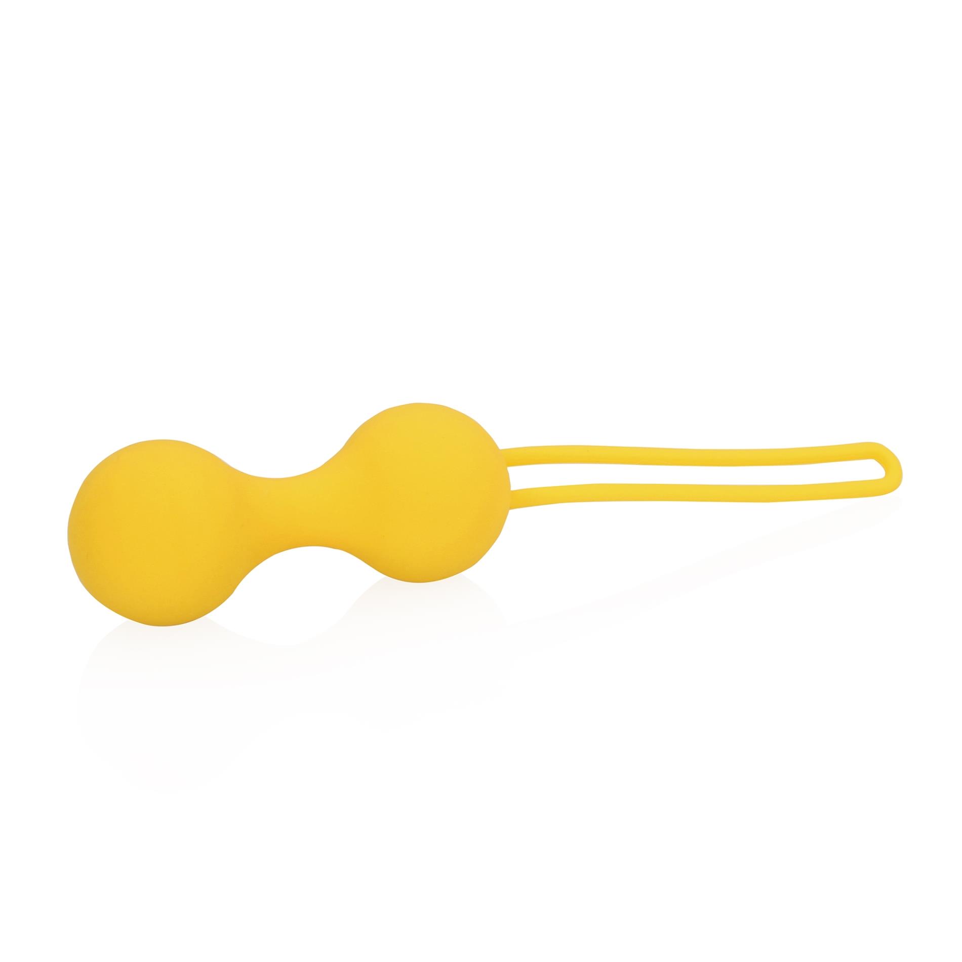 Набор вагинальных шариков Loveline Kegel Ball Exercise Set, 3 шт (желтый)