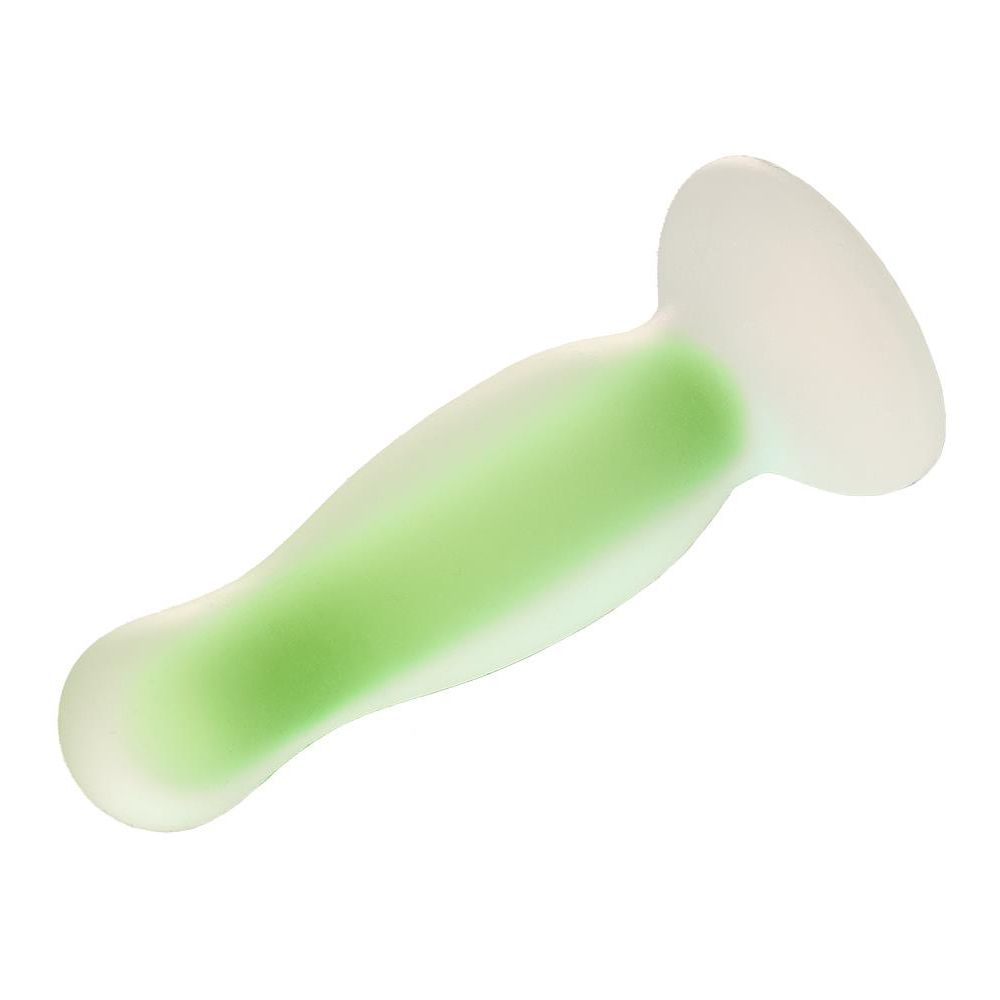 Анальна пробка Radiant Glow In The Dark Small, 11 см (зелений)