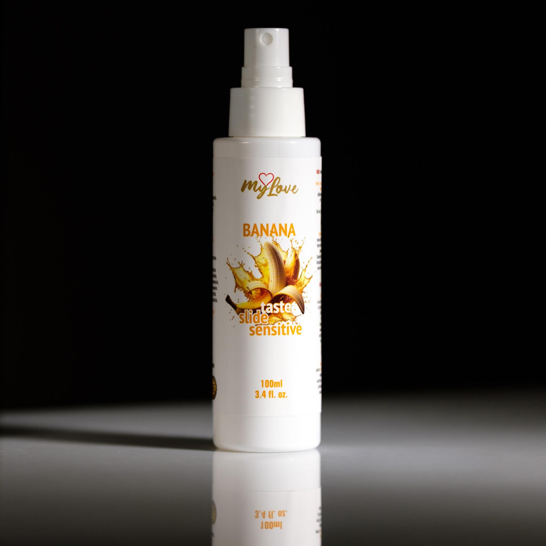 Лубрикант на водной основе MyLove Taste Slide Sensitive Banana, 100 мл