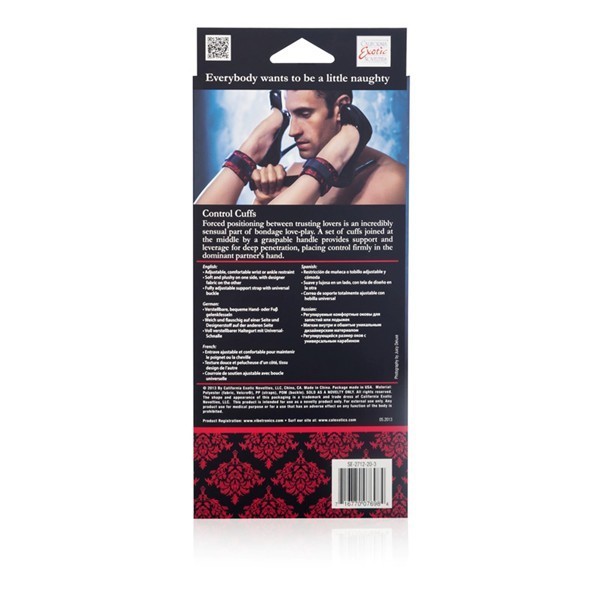 Наручники Scandal Control Cuffs (чорний)