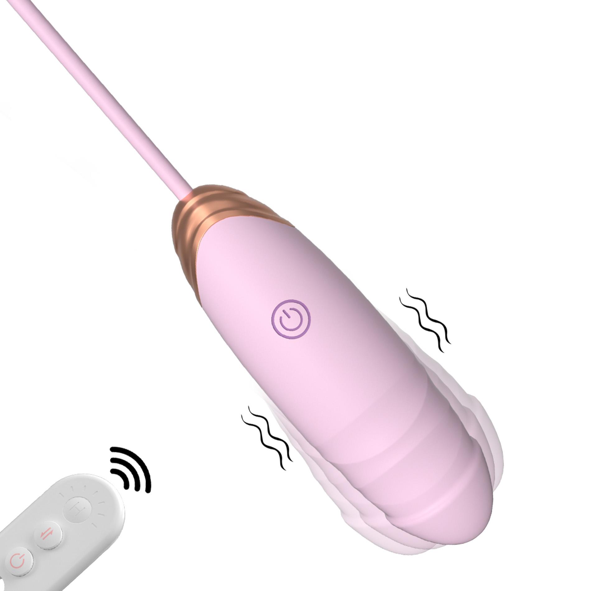 Виброяйцо B-Series Fox Love Egg, 21 см (розовый)