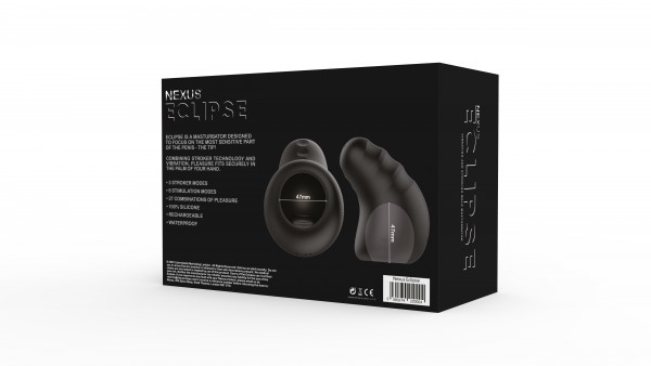Мастурбатор с вибрацией Nexus Eclipse (черный)