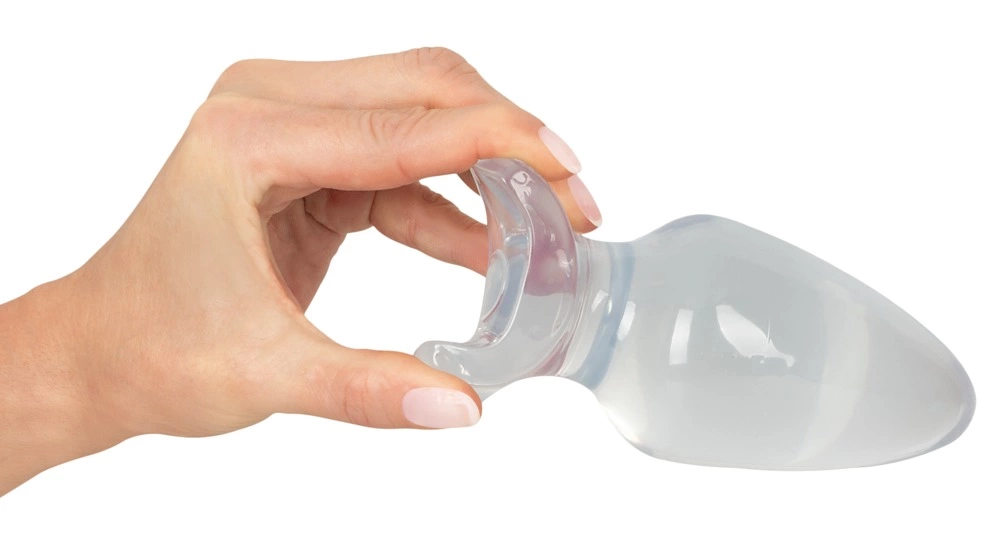 Korek analny Crystal Clear Big Plug, 13 cm (przezroczysty)