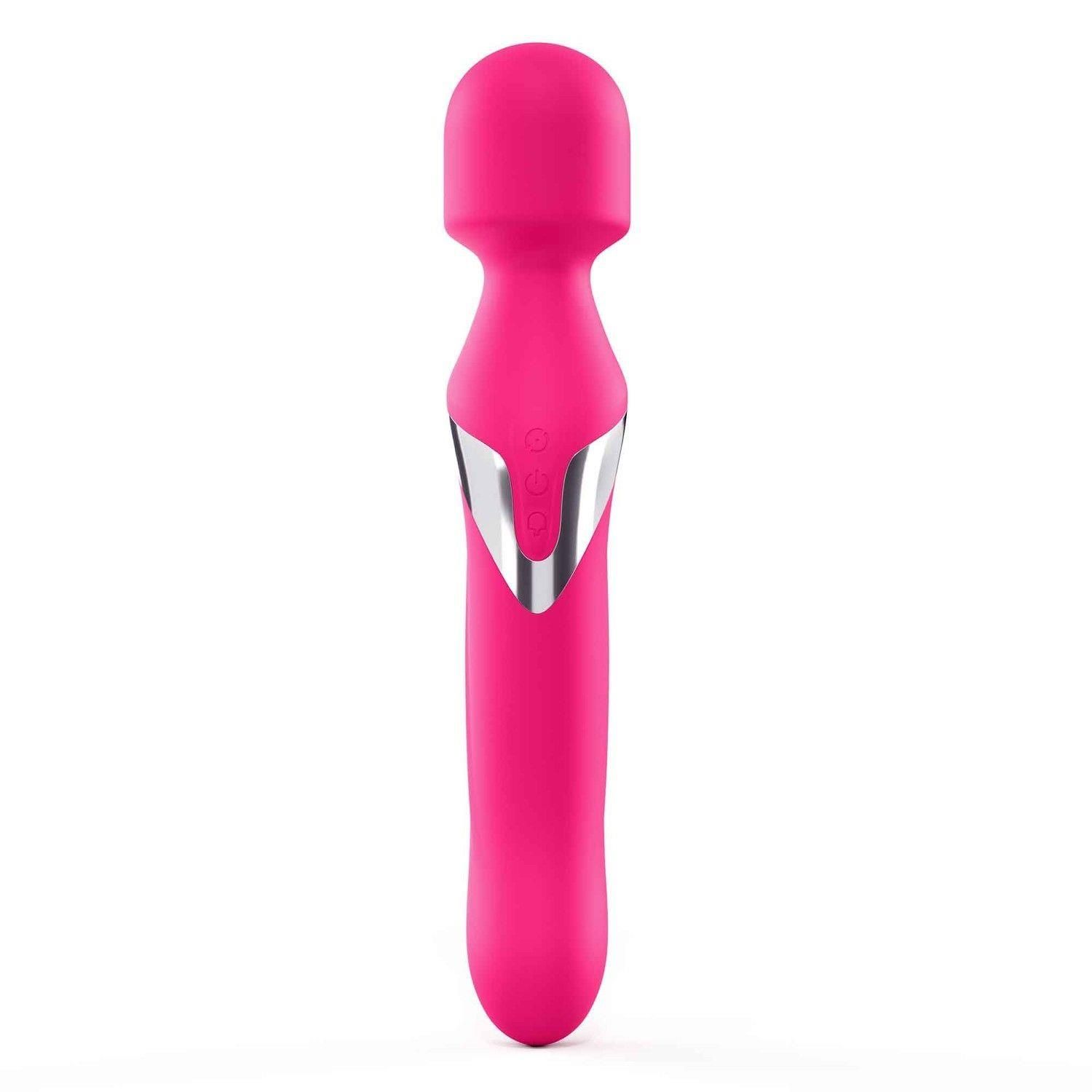 Вібратор Dorcel Dual Orgasms, 24 см (рожевий)