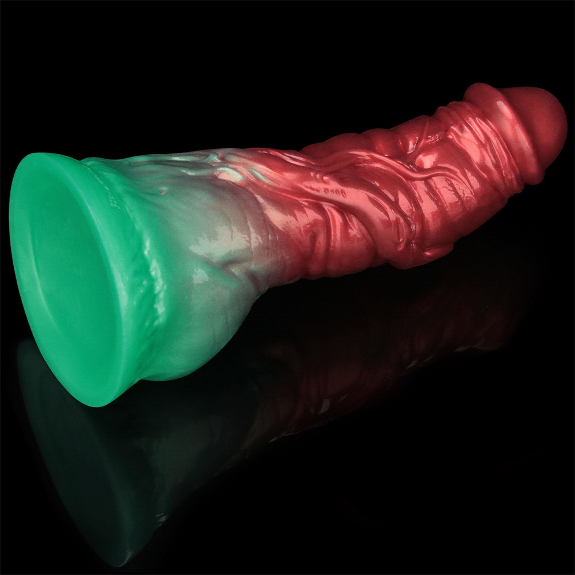 Фаллоимитатор Lovetoy Dual Density 7.5’’, 19 см (красный)