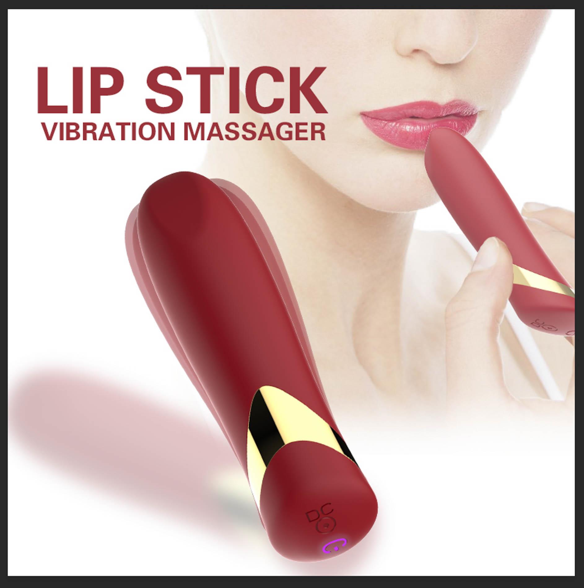 Мини-вибратор B - Series Cute Lipstick Bullet, 10.2 см (красный)
