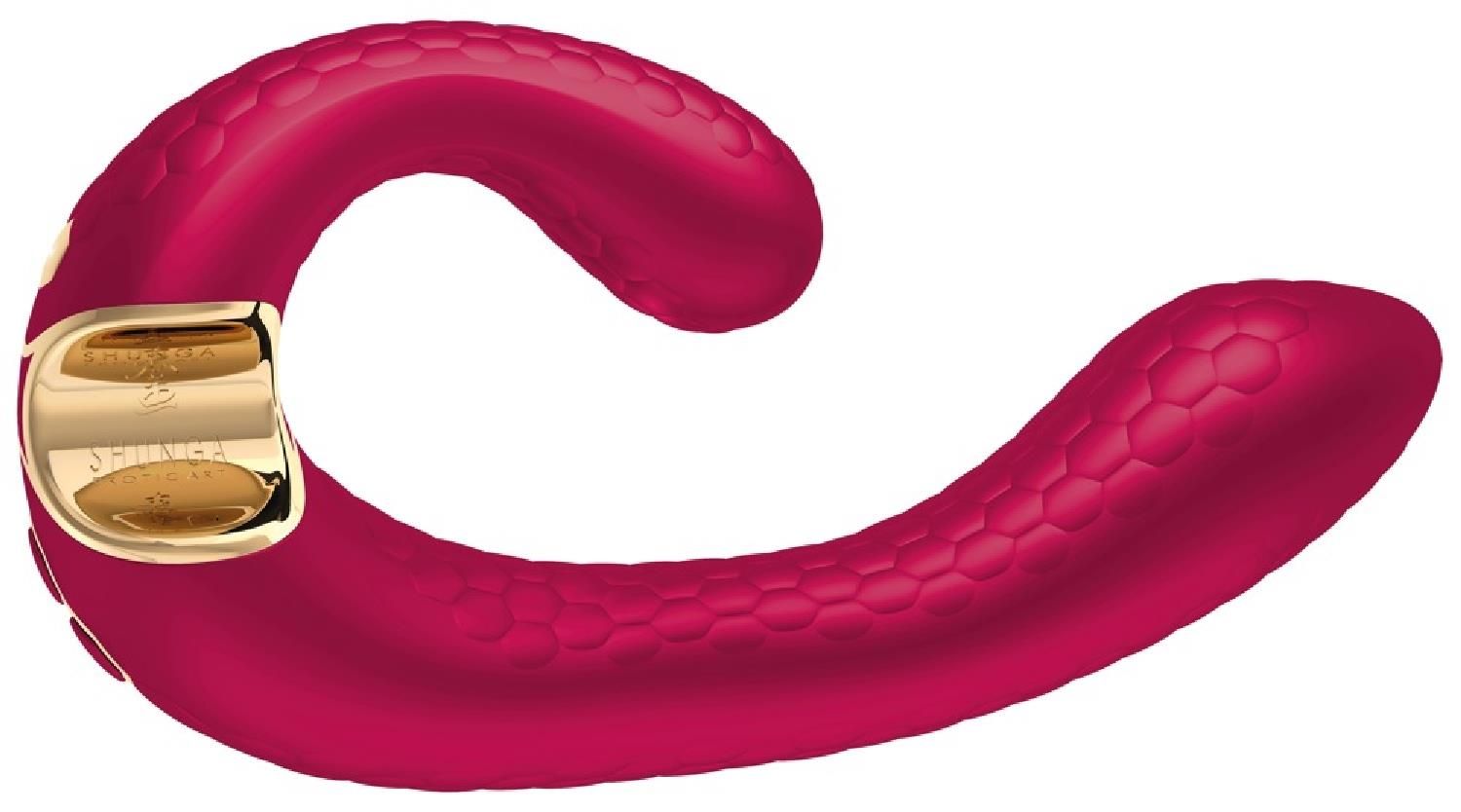 Вібратор Shunga Miyo Intimate, 18,5 см (малиновий)