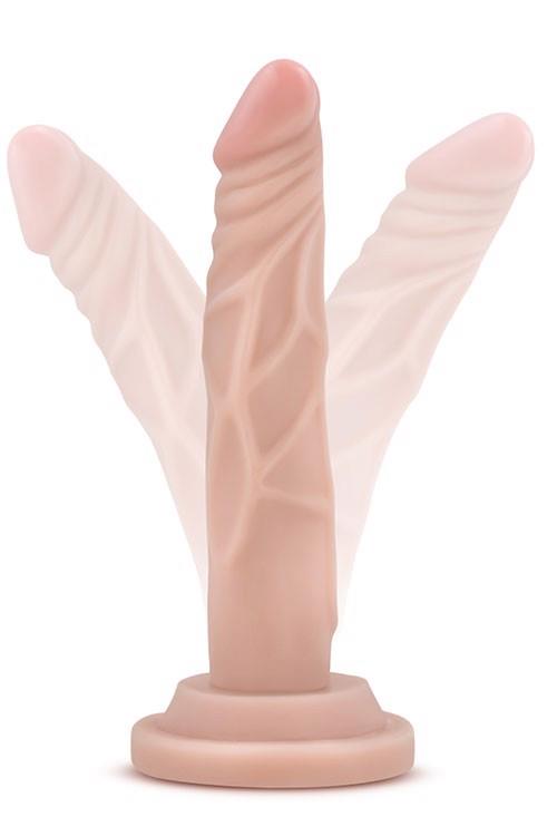 Фаллоимитатор Dr. Skin Mini Cock 5, 14.6 см (телесный)
