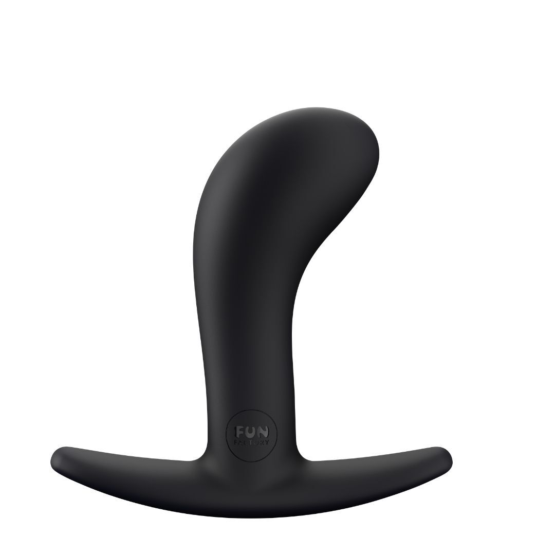 Korek analny Fun Factory Bootie S, 7.5 cm (czarny)