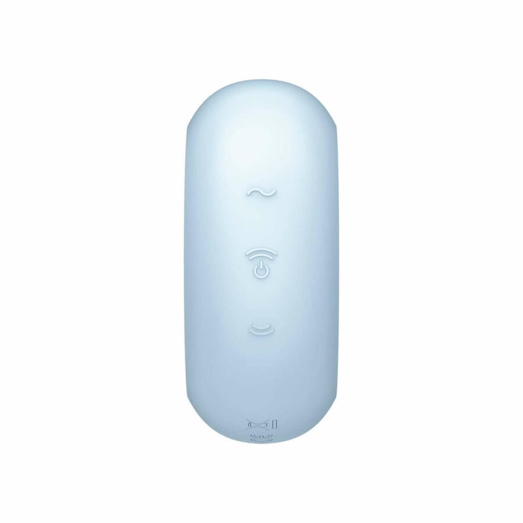 Вакуумний стимулятор клітора з вібрацією Satisfyer Pro To Go 3 (блакитний)