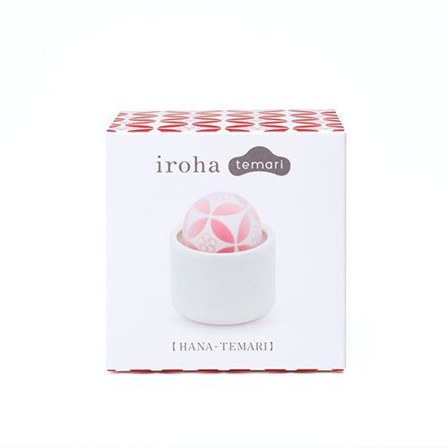Вибратор для клитора Iroha by Tenga Temari Hana, 6.8 см (розовый)