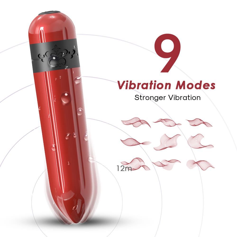 Вибратор Boss Series Rocket, 9.1 см (красный)