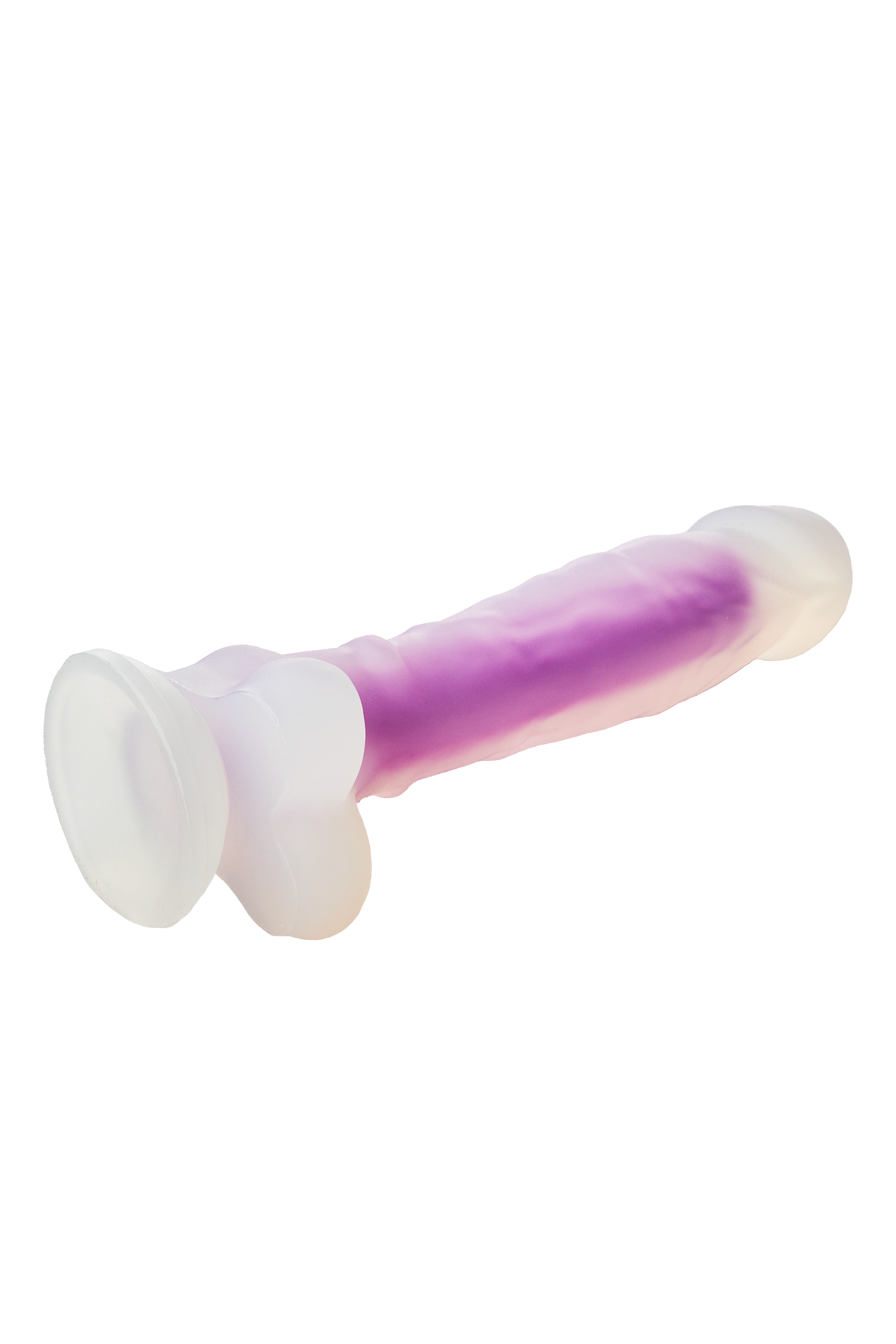 Неоновий фалоімітатор DreamToys Radiant, 19 см (синій)
