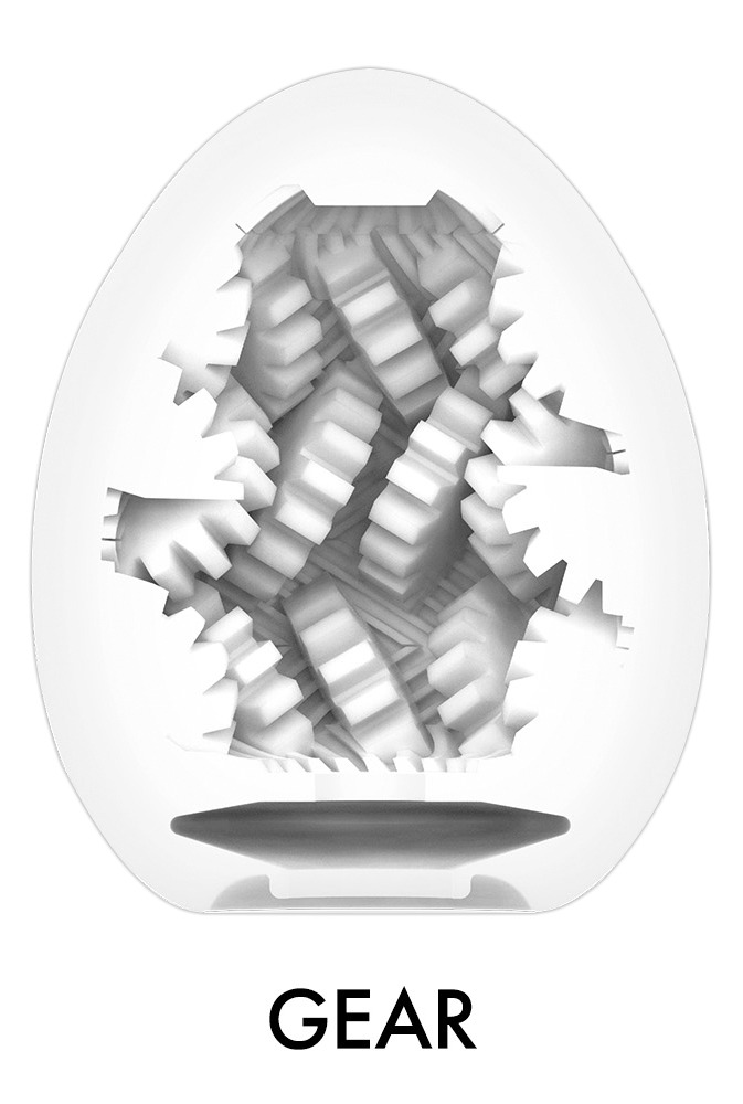 Мастурбатор яйцо Tenga Egg Hard Boiled Gear (белый)