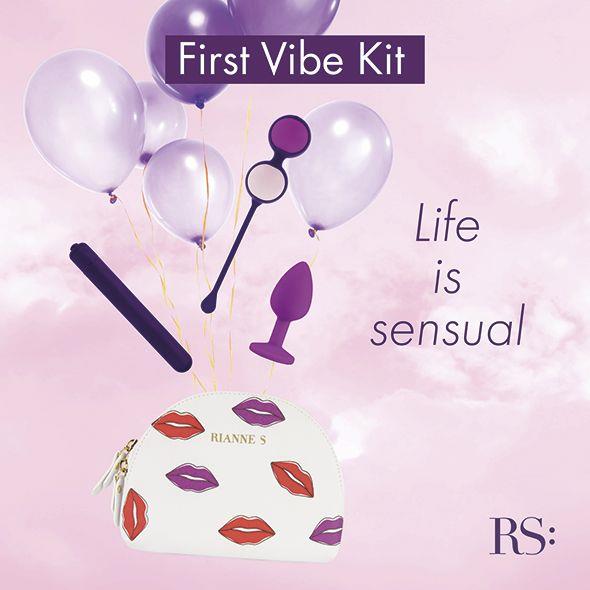 Набор секс-игрушек Rianne S Essentials First Vibe Kit, 3 шт (фиолетовый)
