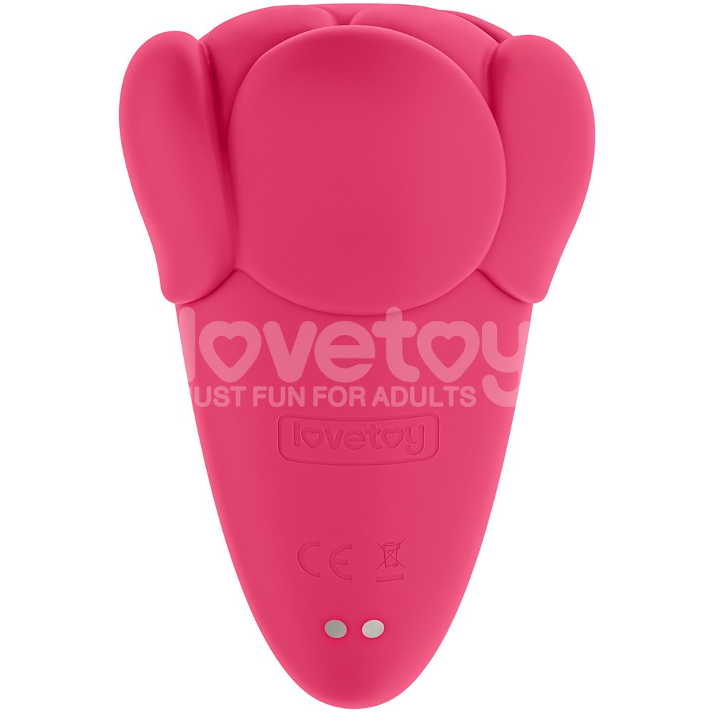 Вибратор для клитора Love Toy Flicker, 9.7 см (розовый)