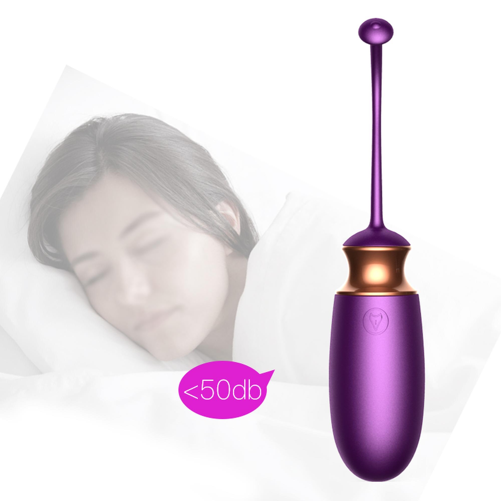 Виброяйцо FoxShow Love Egg, 15 см (фиолетовый)