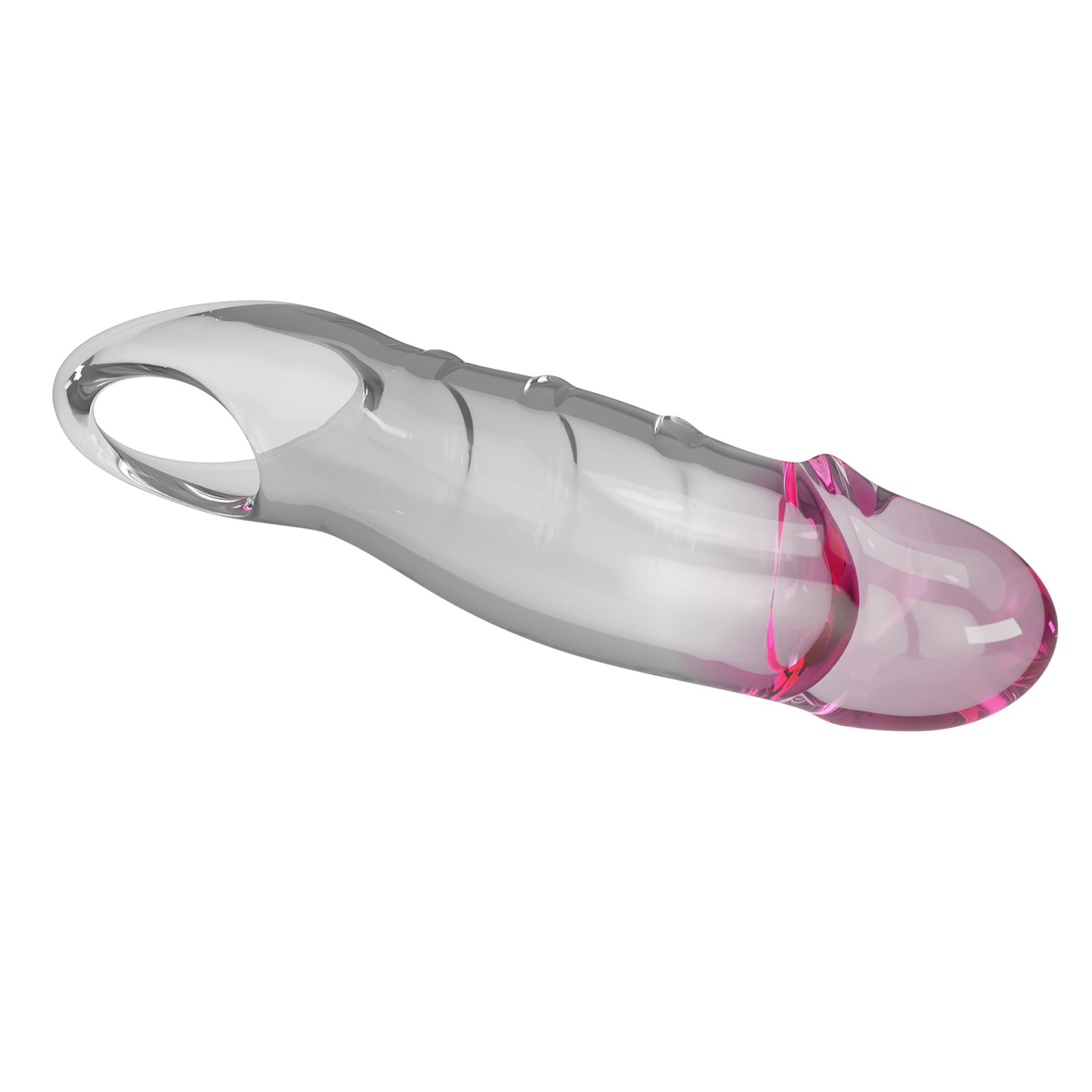 Насадка на пенис Pretty Love  Penis Sleeve Damell, 19.8 см (прозрачный)