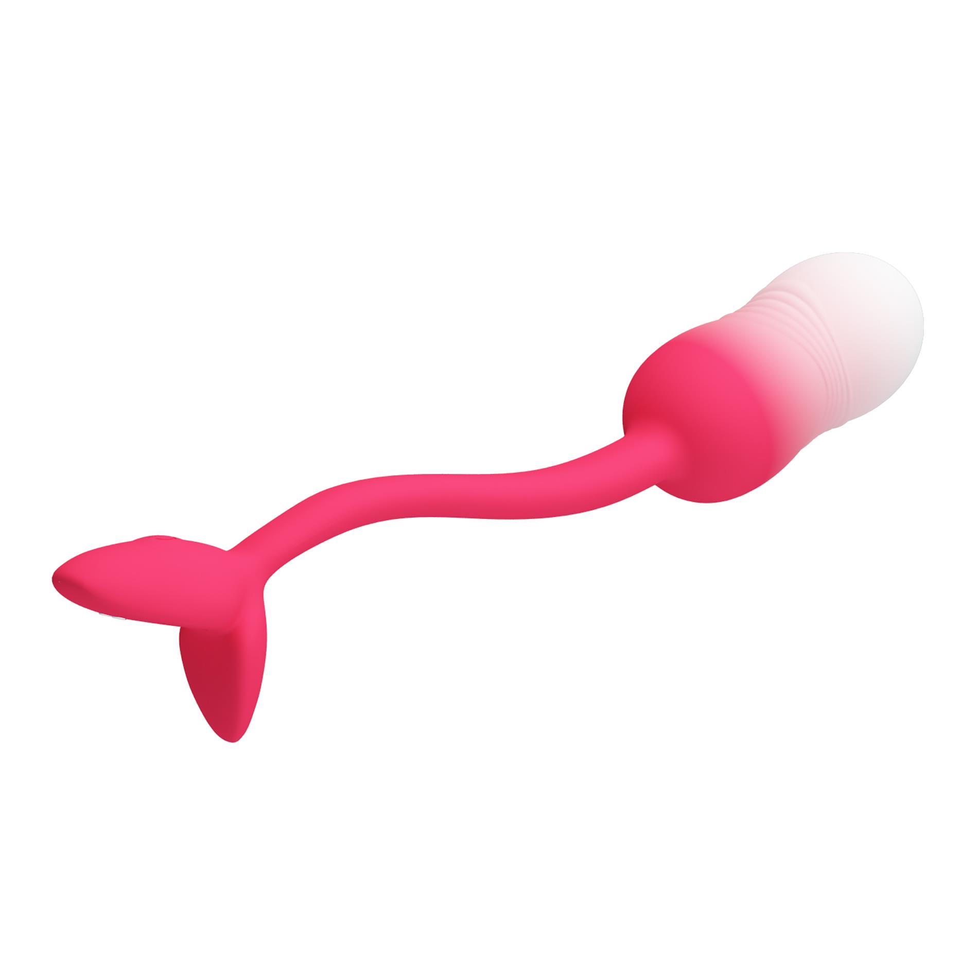 Виброяйцо Pretty Love Poulsen App Egg 01, 20.2 см (розовый)