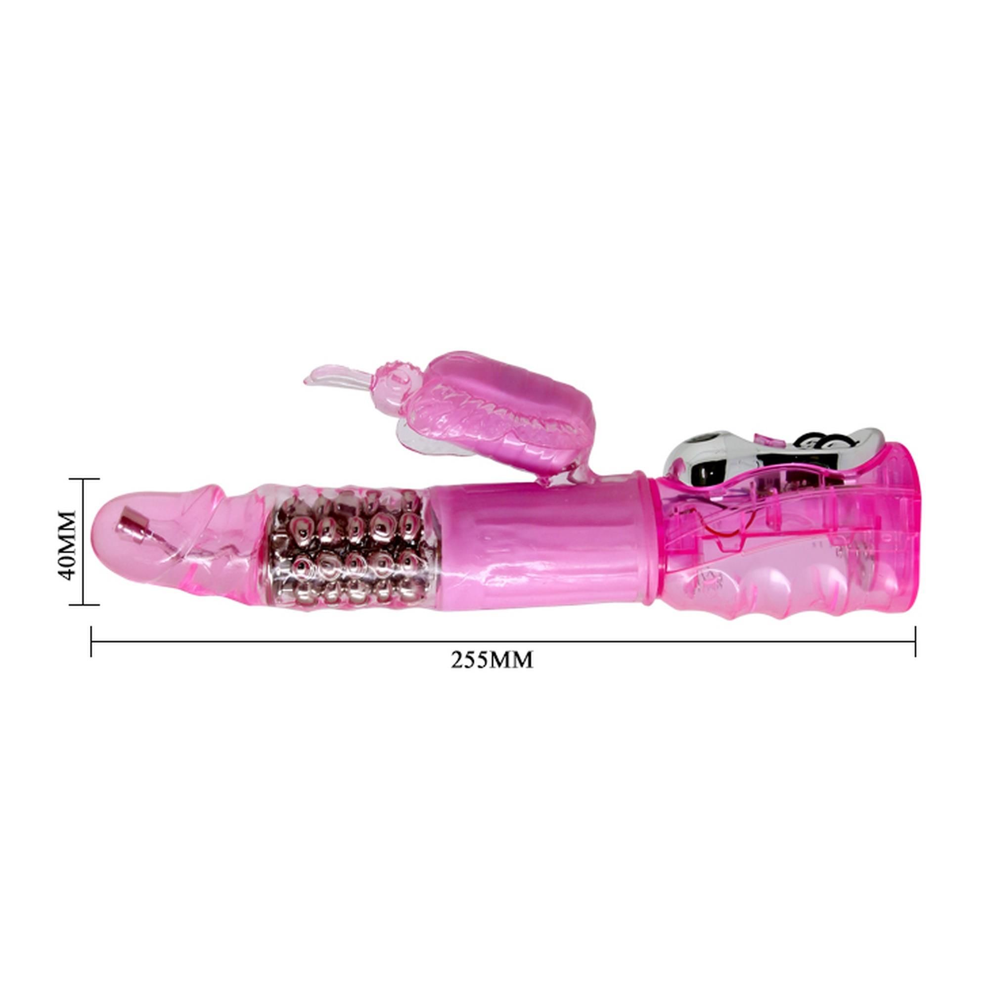 Вибратор-кролик Baile Deluxe Dream Lover, 25.5 см (розовый)