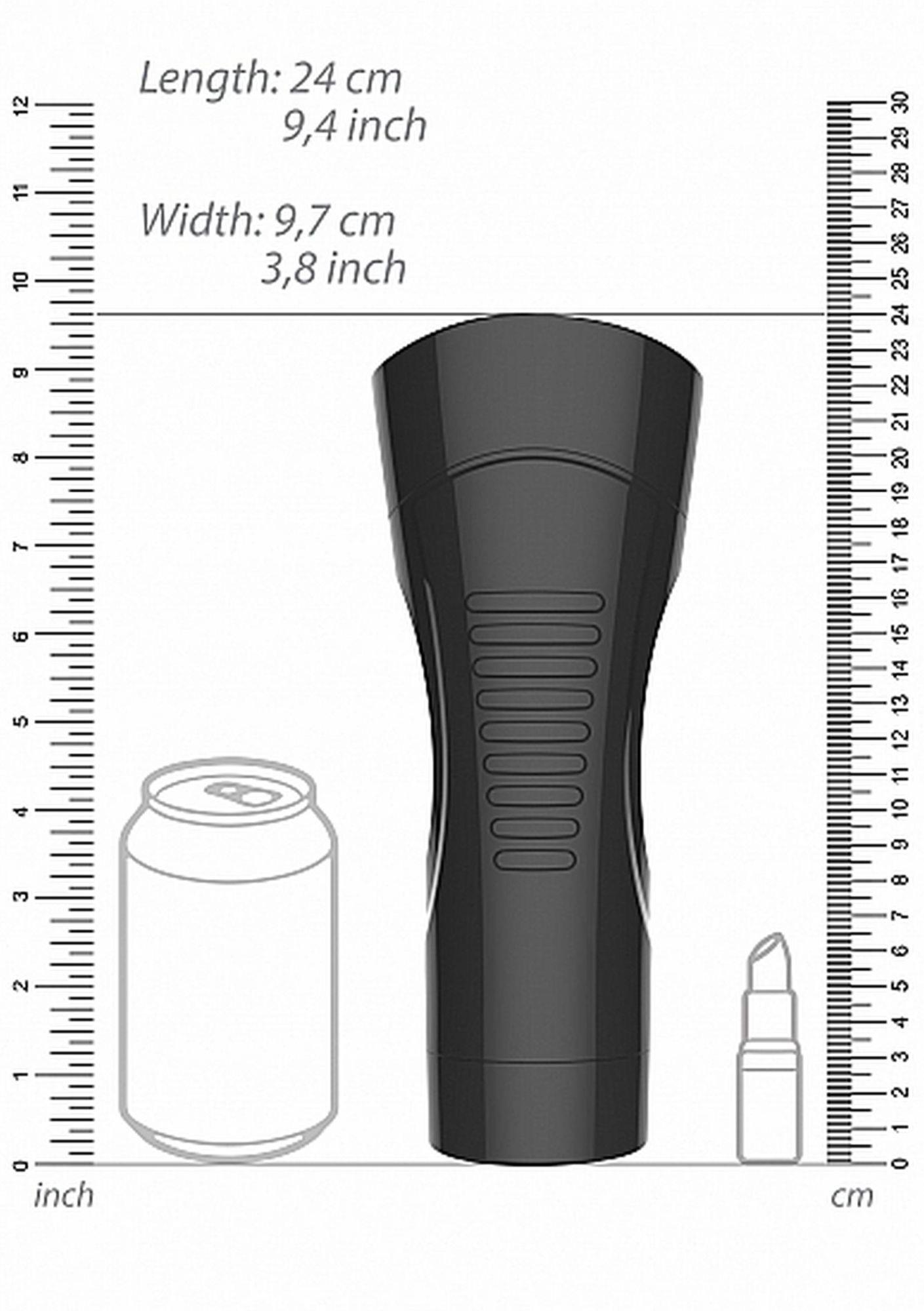 SLT - Masturbator, W kolorze cielistym, 24 cm, XL