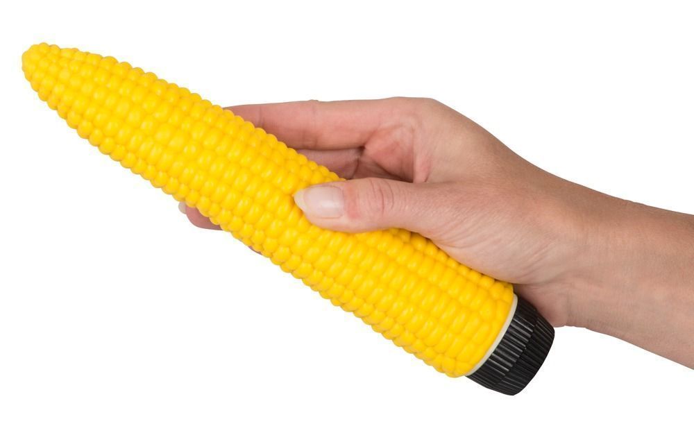 Вибратор Vibrating Farmers Fruits Mais, 24 см (желтый)
