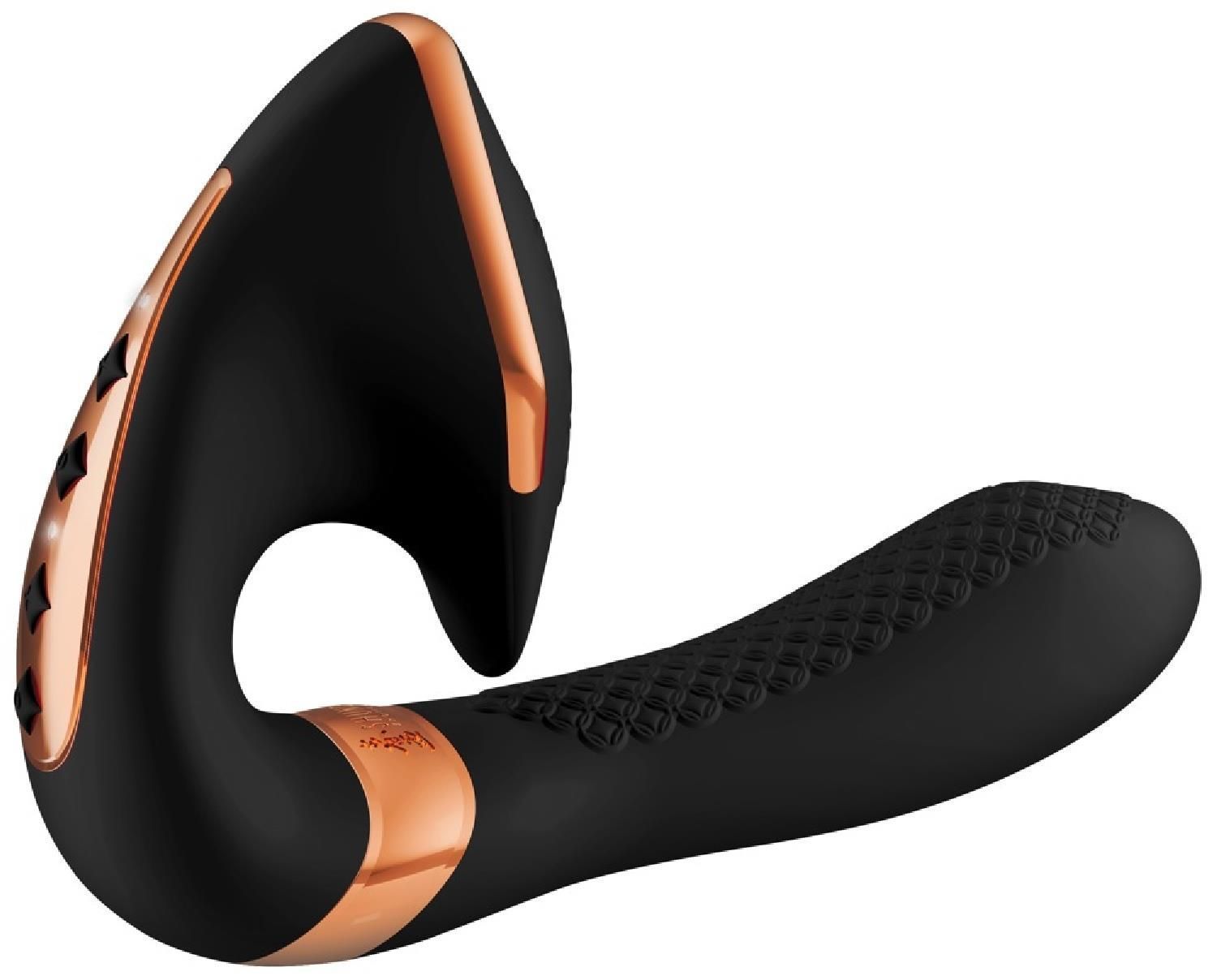 Вібратор Shunga Soyo Intimate, 17 см (чорний)