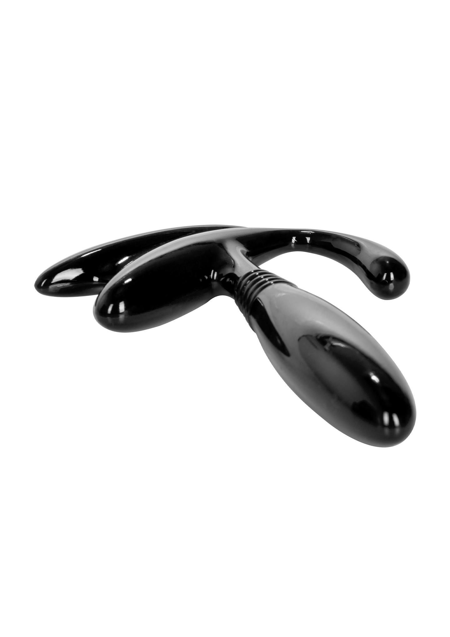 Анальная пробка Apollo Universal Prostate Probe, 9 см (черный)