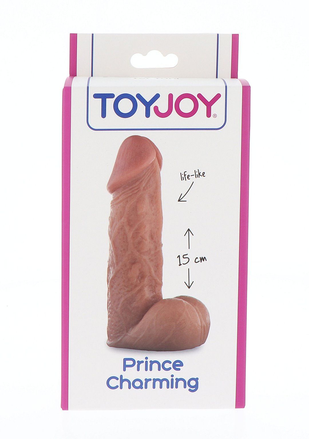 Scala Prince Charming Dong - Dildo, W kolorze cielistym, 15 cm