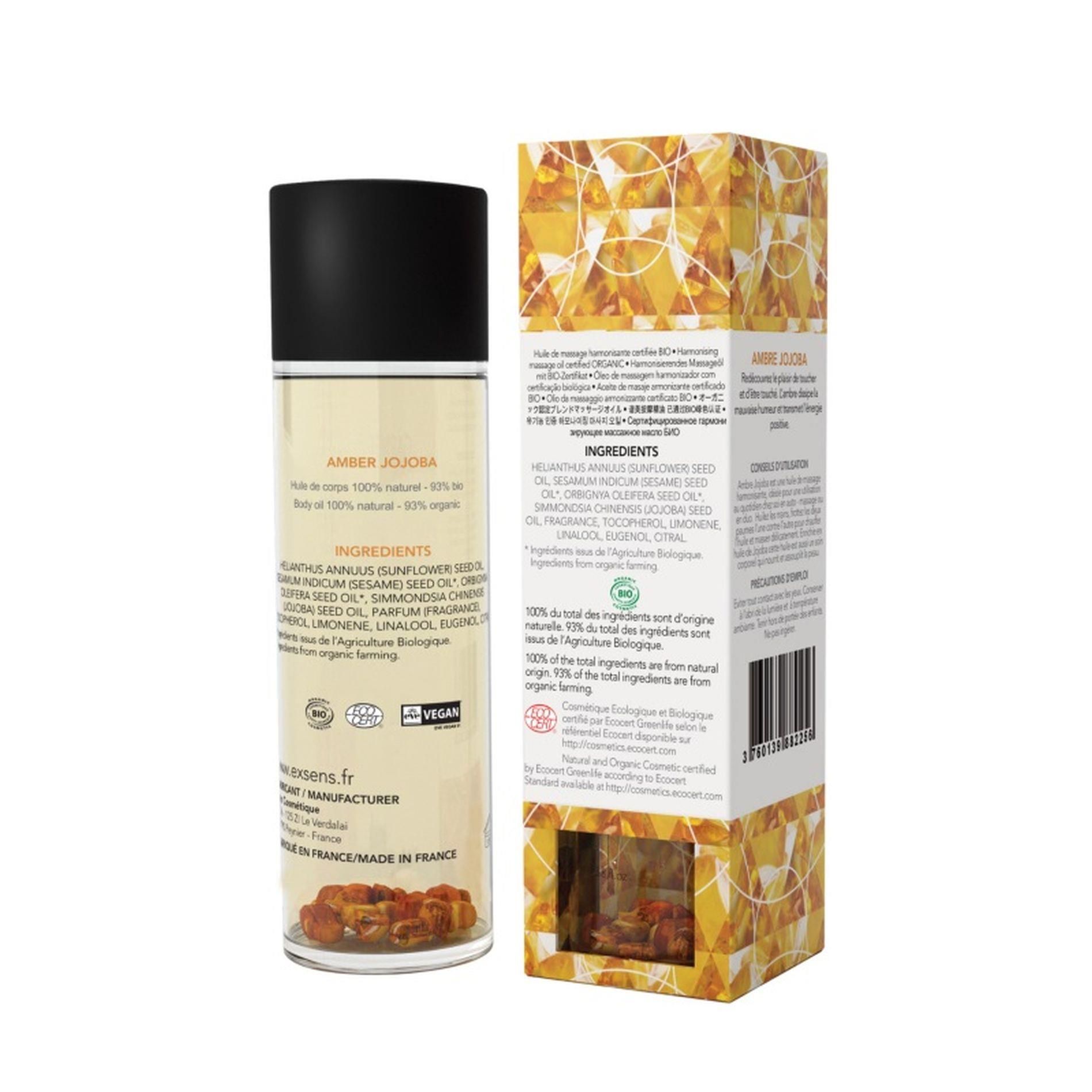 Массажное масло Exsens Amber Jojoba, 100 мл