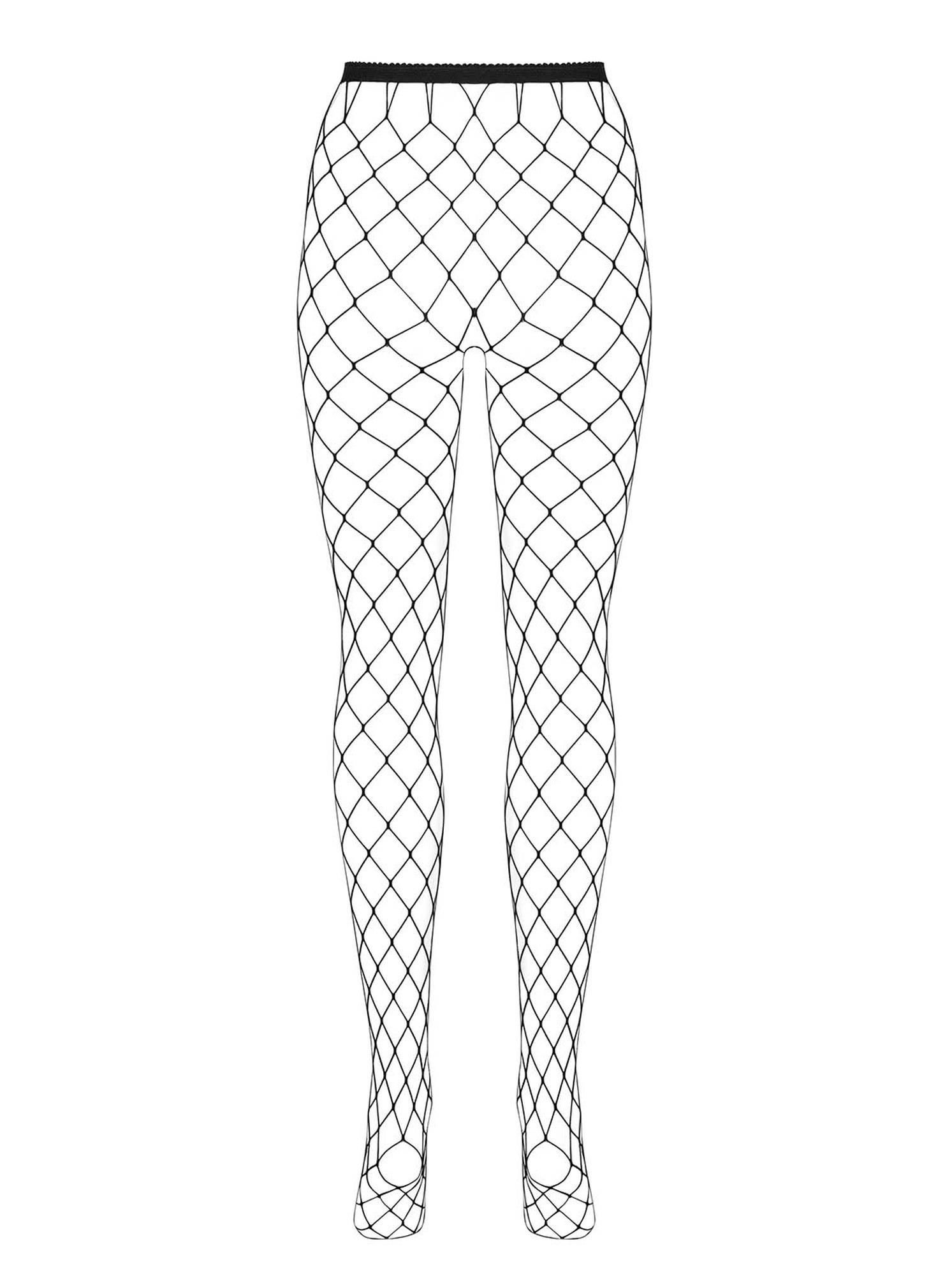 Колготки Obsessive Garter S812, S/M/L (черный)