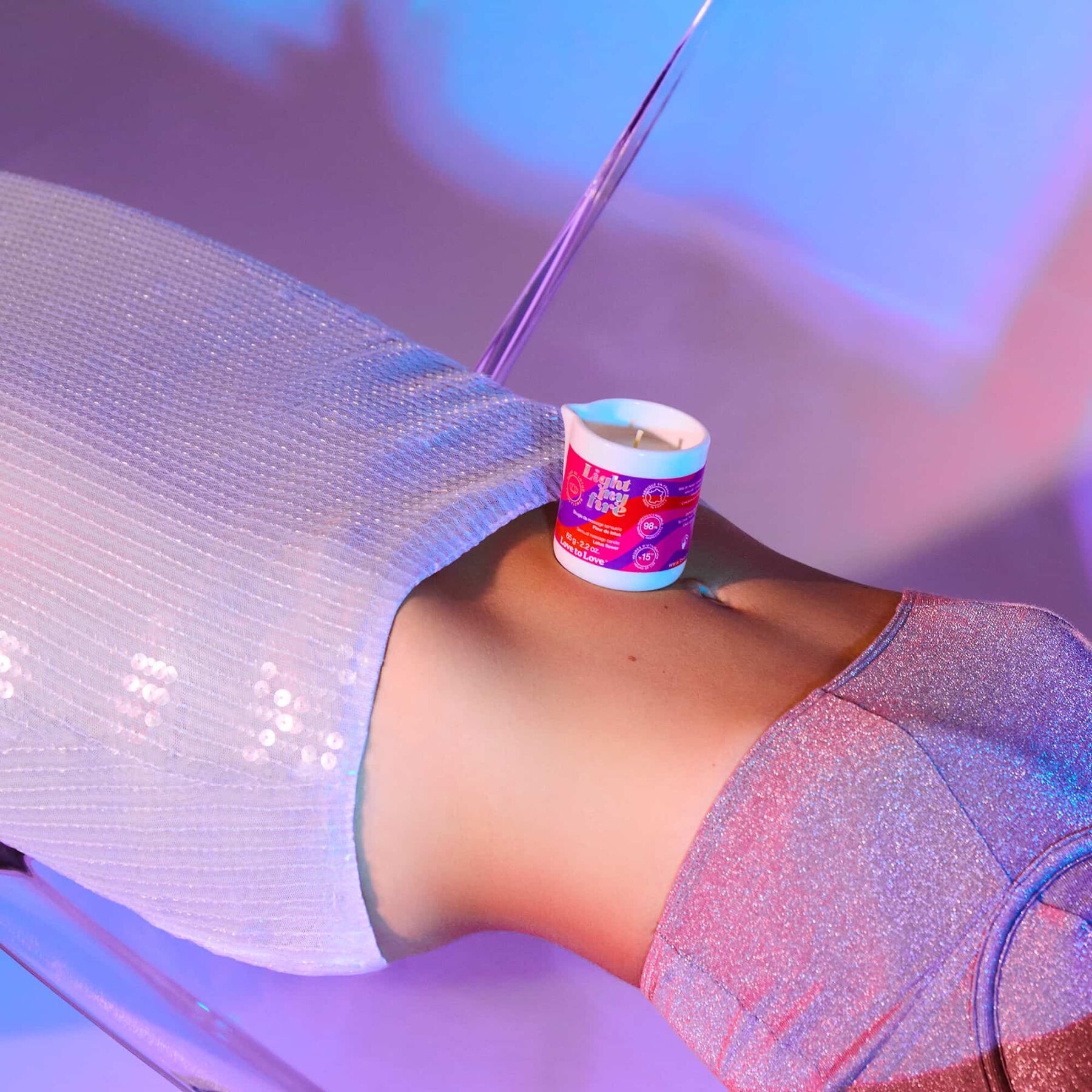 Массажная свеча Love To Love Light My Fire Monoi, 65 мл